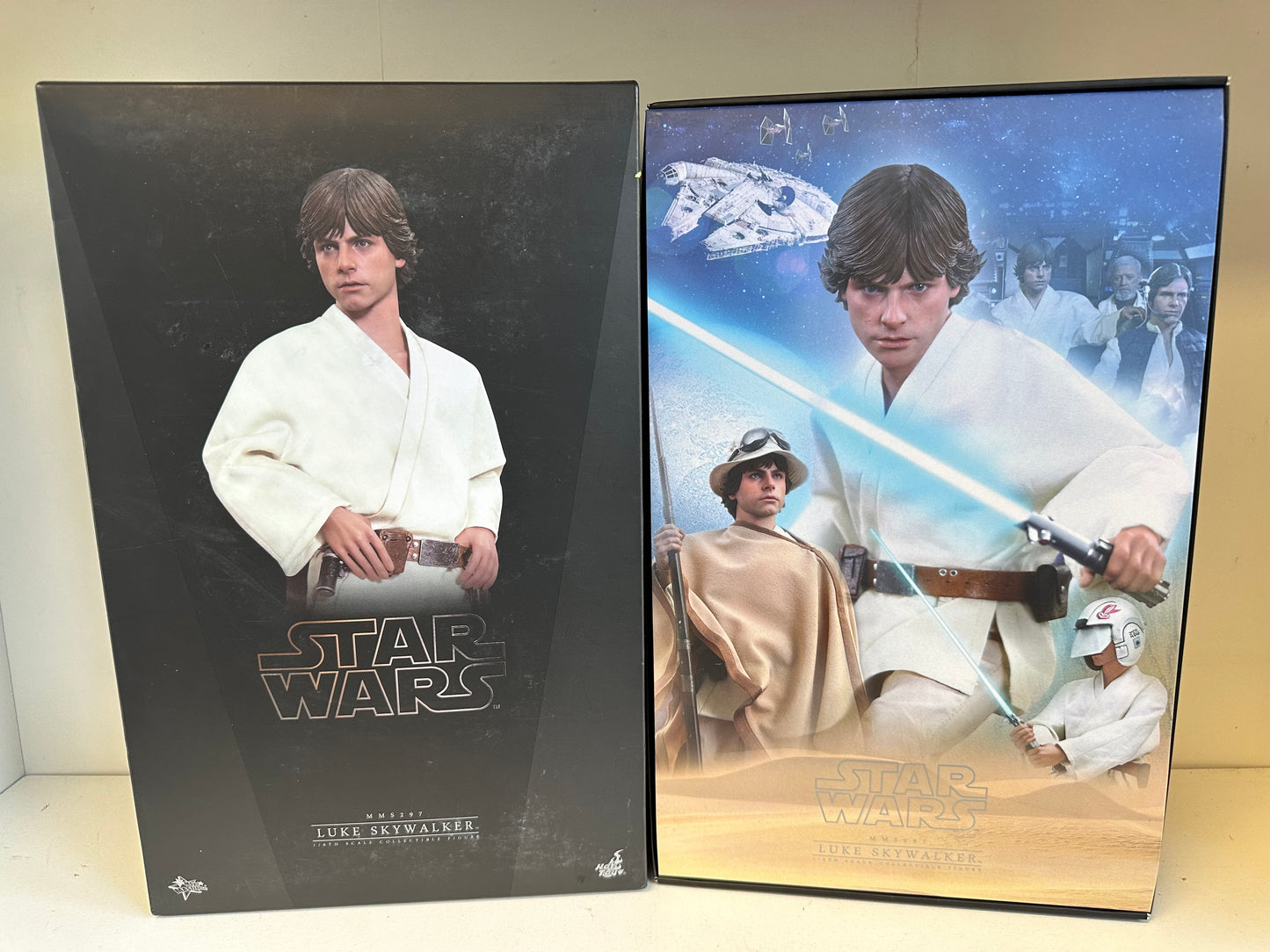Star Wars Hot Toys 1/6th Scale Luke Skywalker Complete in Open Box