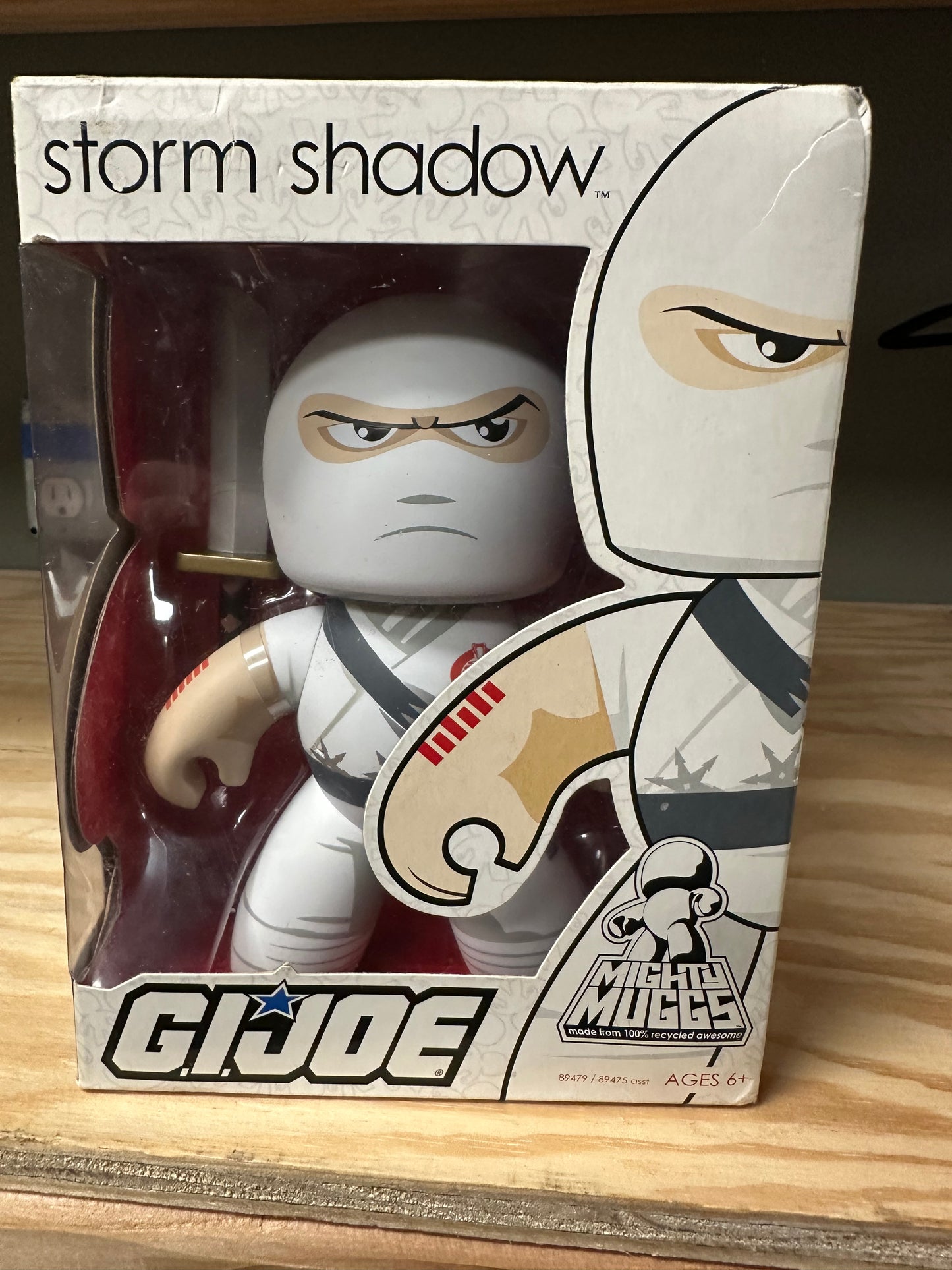 Storm Shadow GI Joe Mighty Muggs Sealed Vinyl Figure