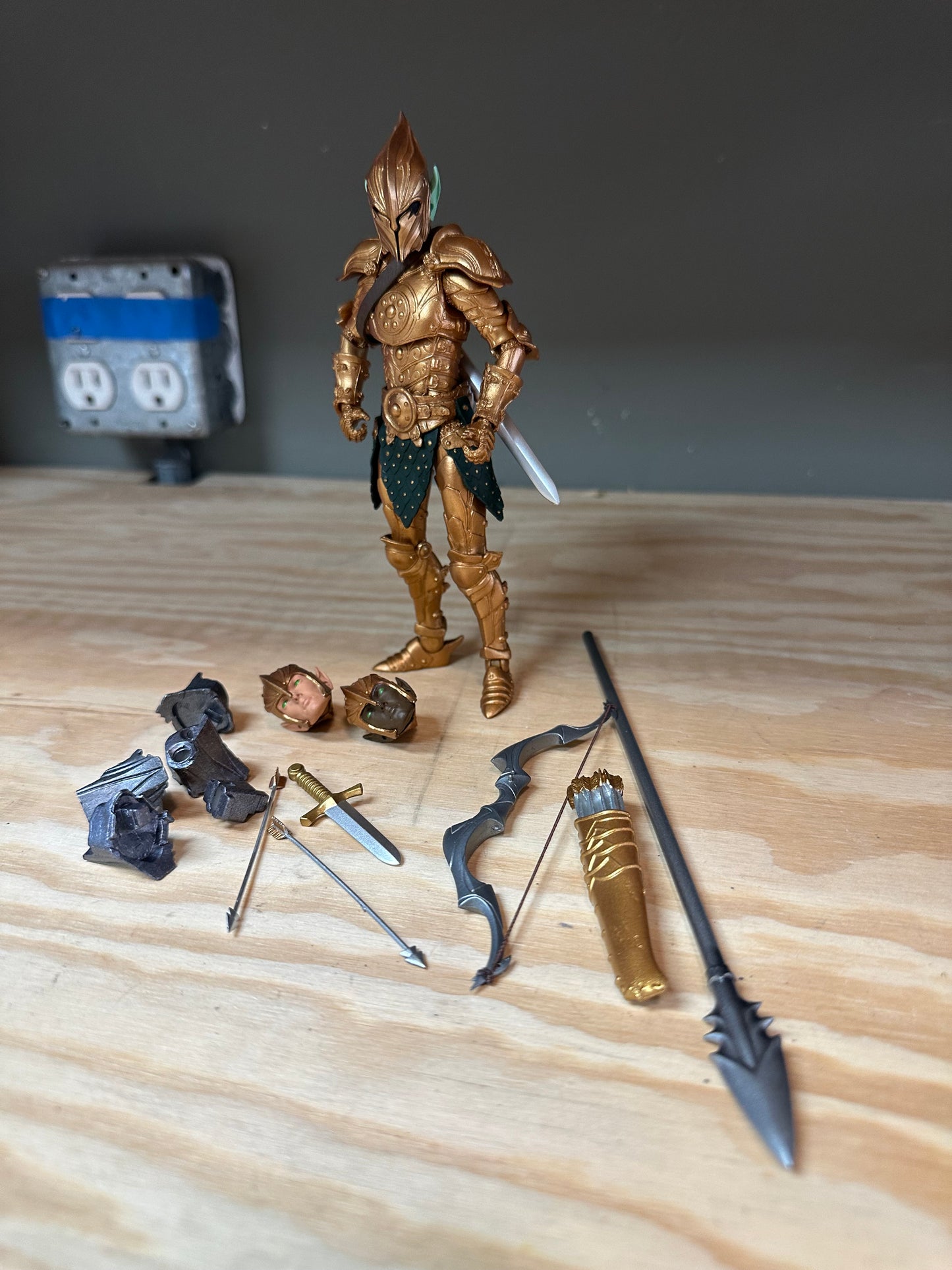 Mythic Legions Advent of Decay Elf Builder Complete 2 available