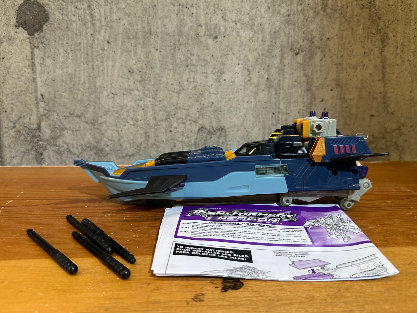 Mirage Transformers Energon Complete 2003 Mega Class Complete