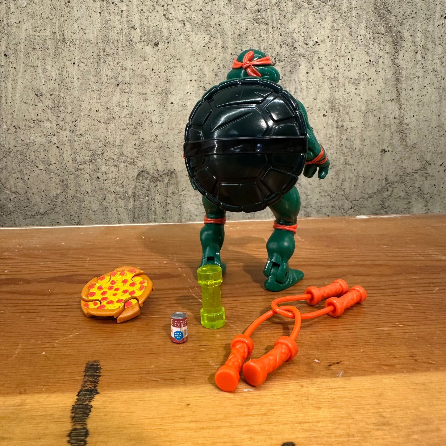 Michaelangelo TMNT Mutations Vintage Ninja Turtles Complete Action Figure Toy