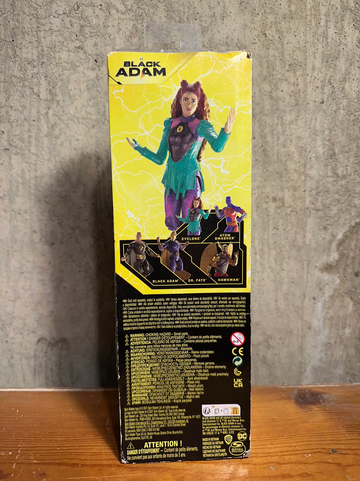 Cyclone Black Adam DC Comics Action Fifure Toy