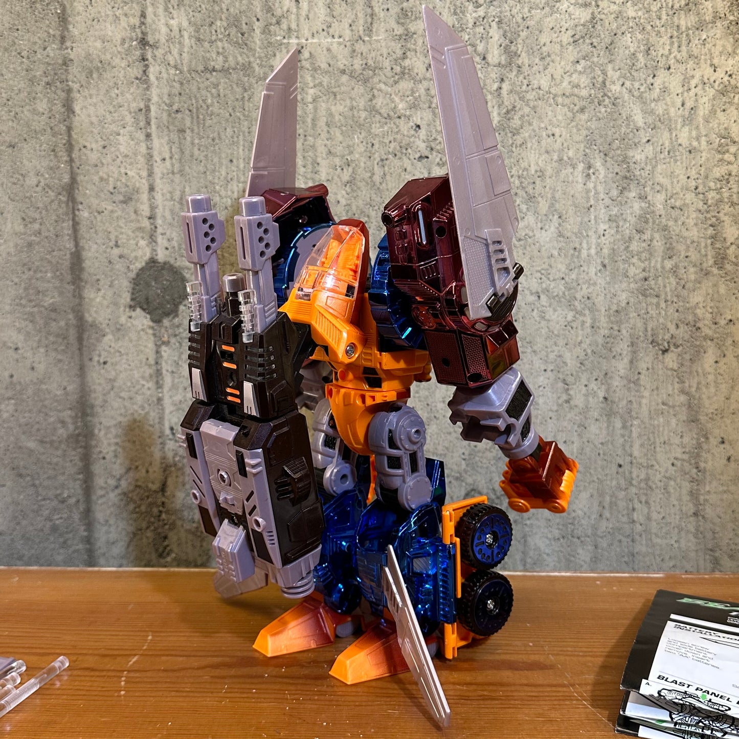 Optimal Optimus Heroic Maximal Beast Wars Transformers 1997 Complete Action Figure Robot Toy