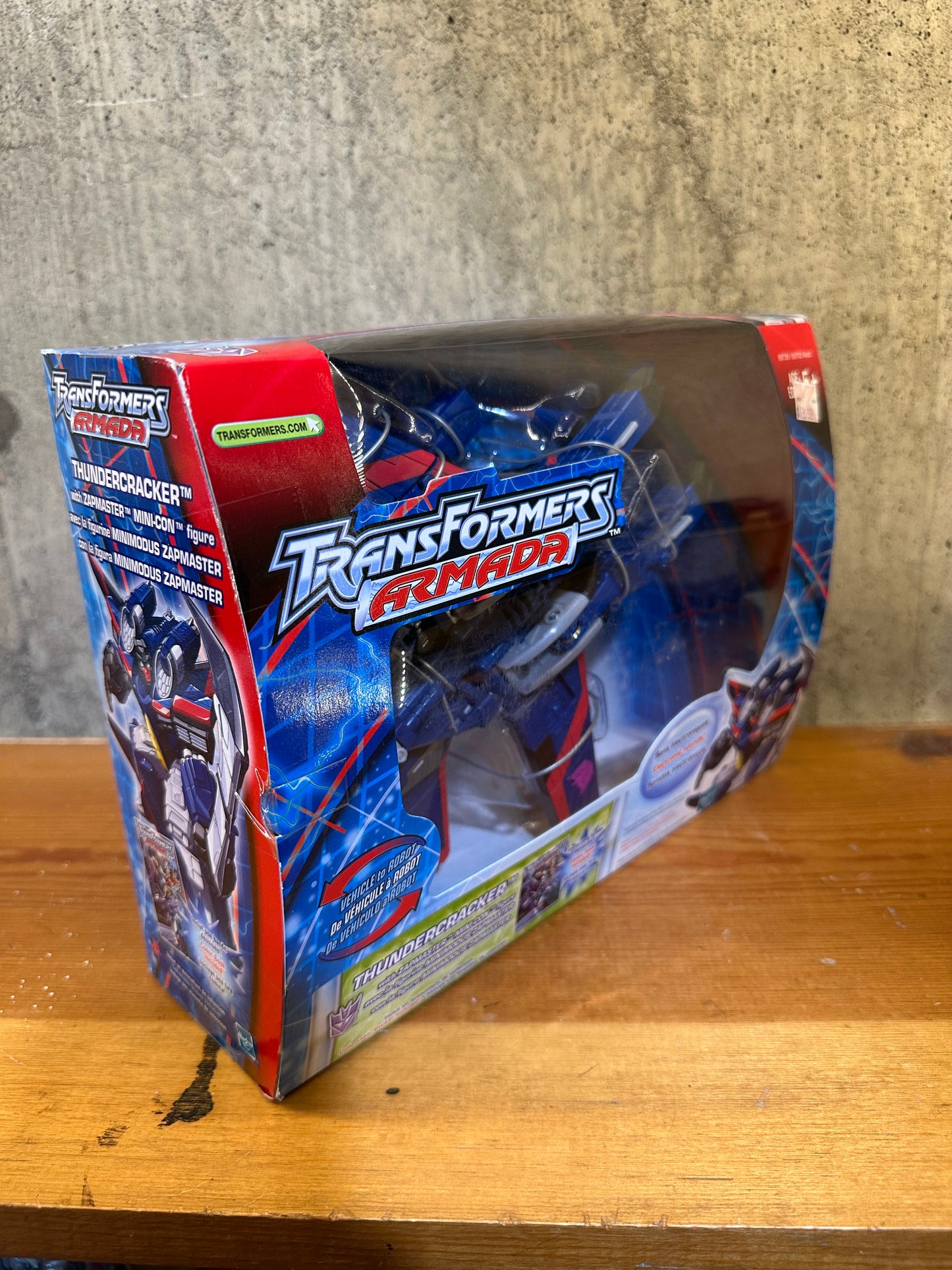 Thundercracker Transformers Armada Sealed Action Figure Toy Robot Hasbro