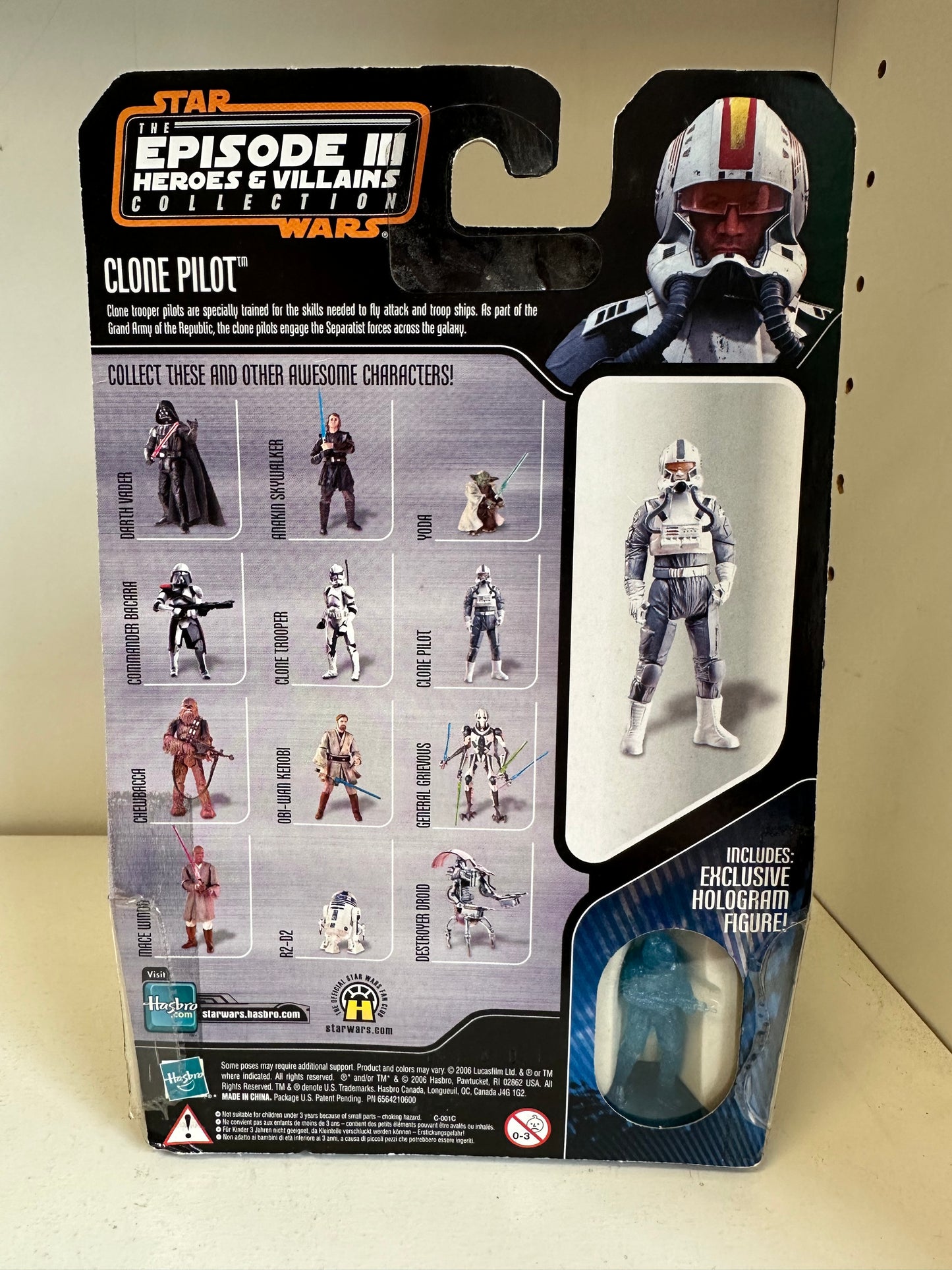 Star Wars Clone Pilot Heroes & Villains Sage Legends Action Figure MOC