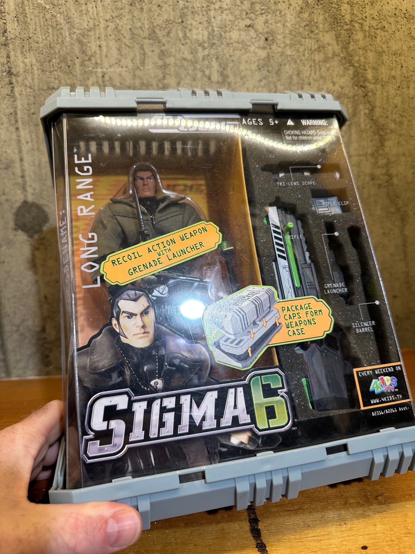 2005 GI Joe Sigma 6 Long Range MISB