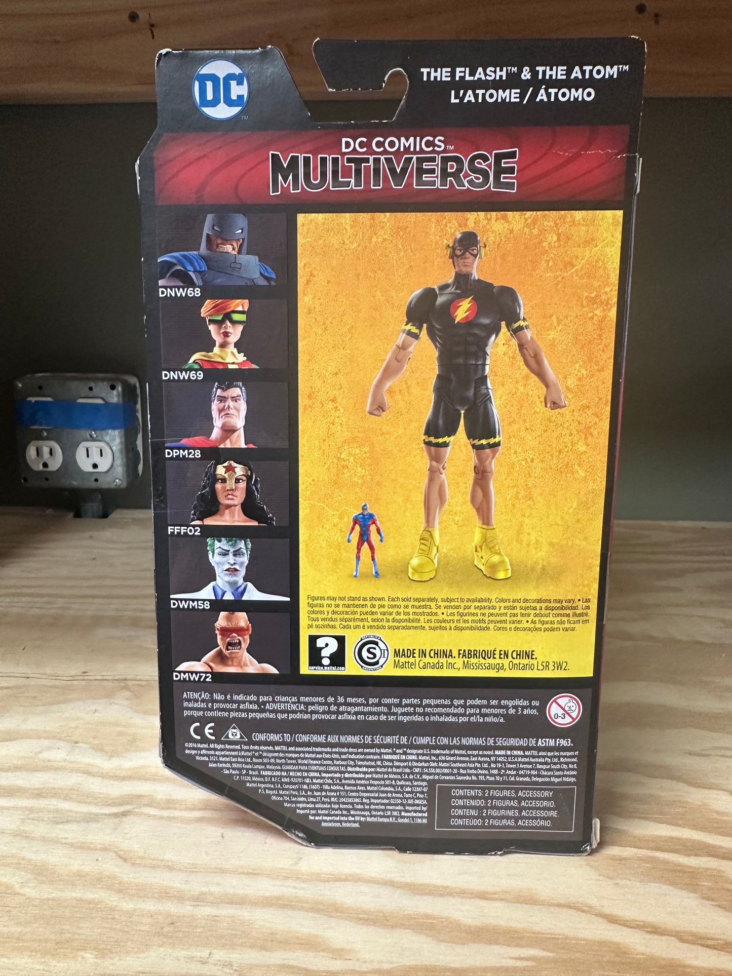 The Flash & The Atom DC Comics Multiverse Sealed Action Figure Toy