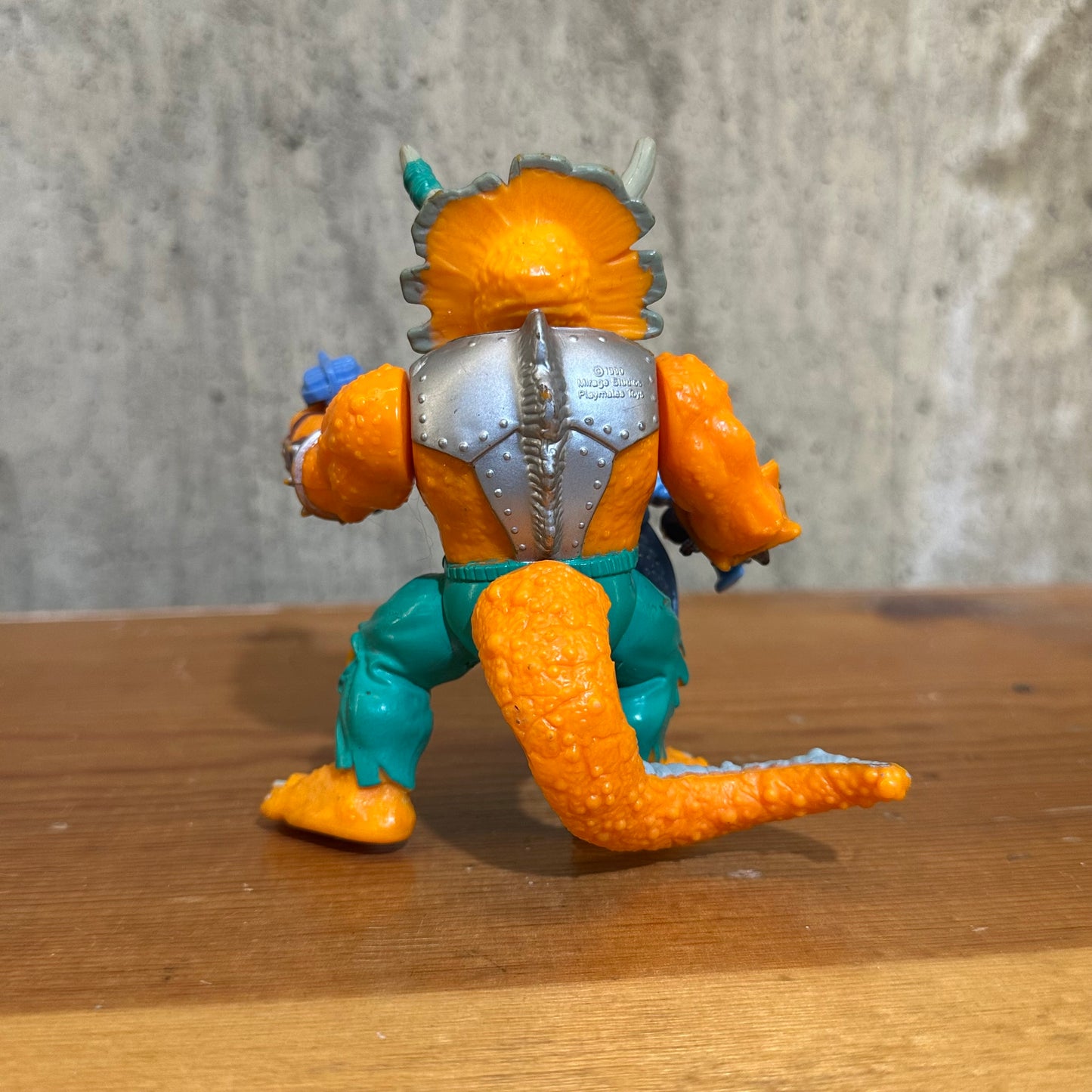 Triceraton Complete 1990 TMNT Vintage Ninja Turtles Action Figure Toy