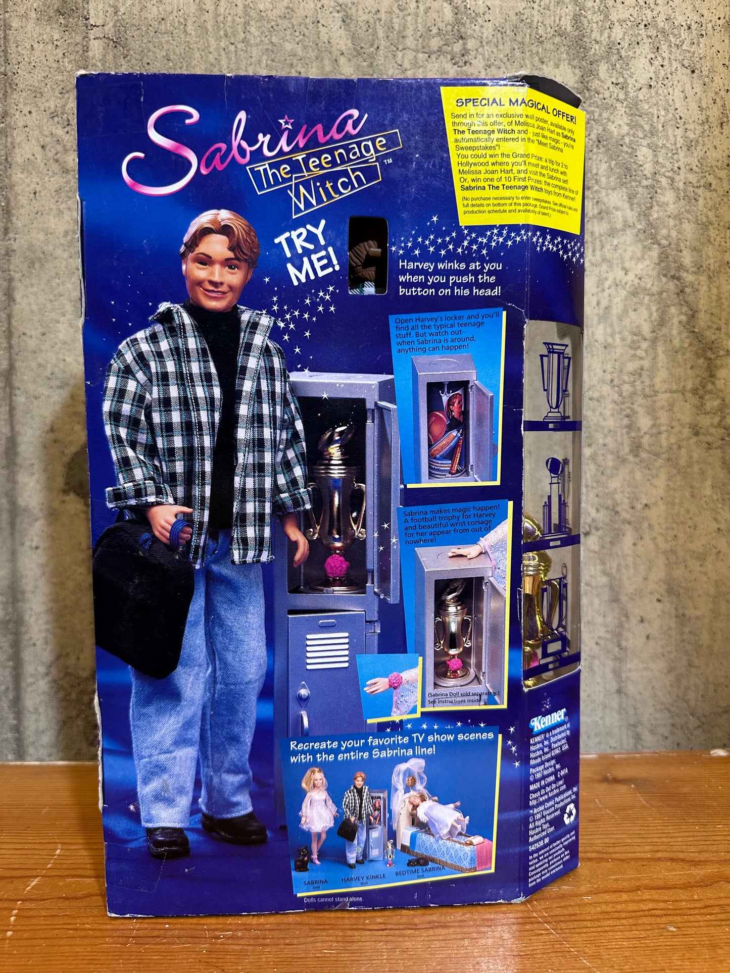 Harvey Kinkle Sealed Sabrina the Teenage Witch Doll Brand New