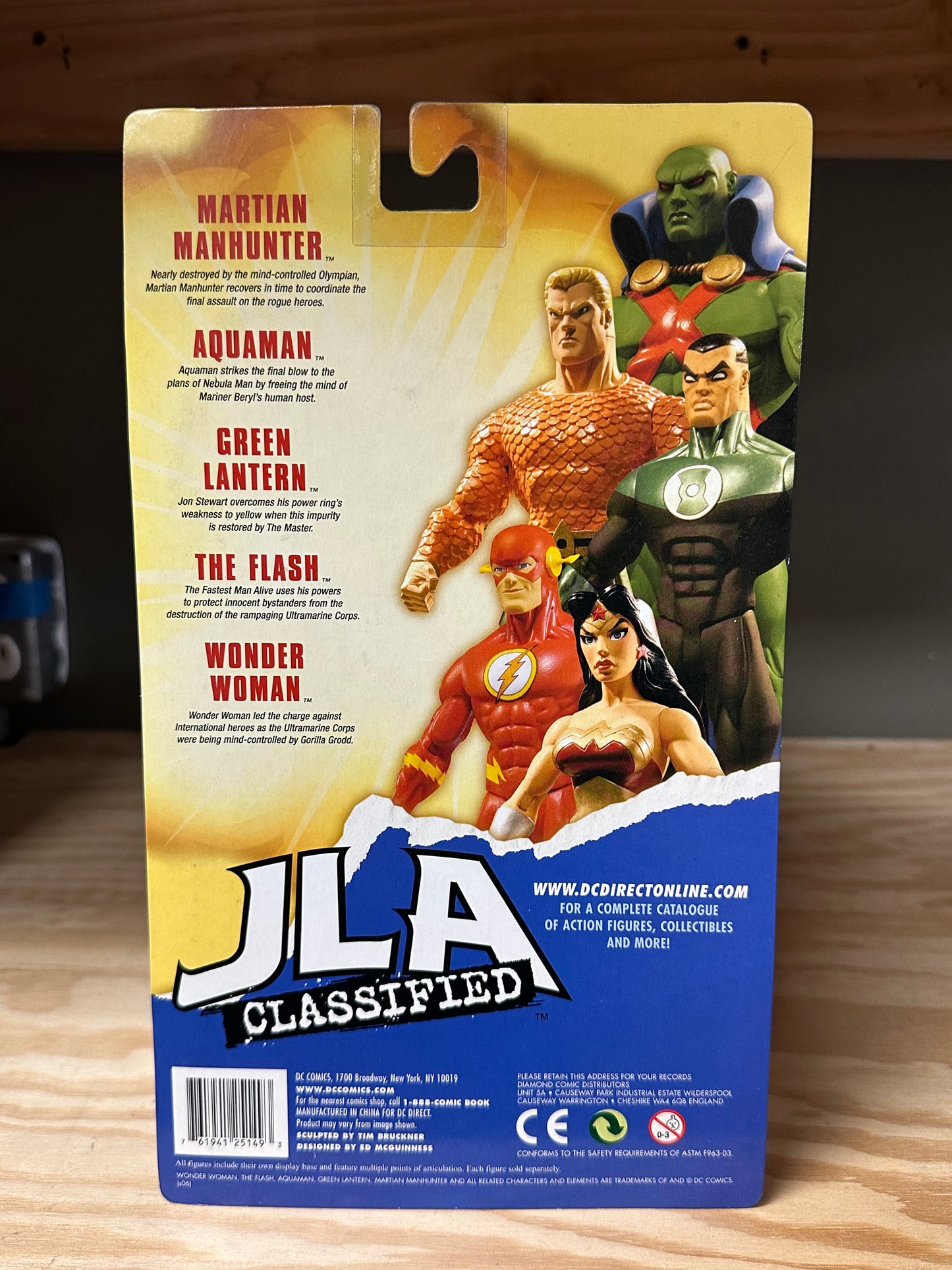 JLA Classified DC Comics Jon Stewart Green Lantern Action Figure Toy MOC