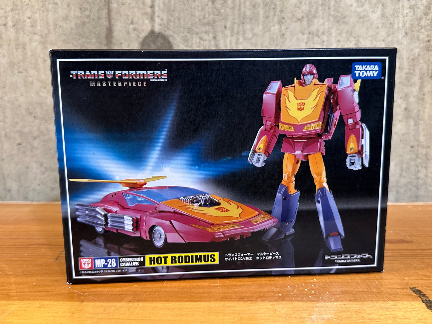 Hot Rodimus Sealed Transformers Masterpiece MP-28 Action Figure Takara Tomy