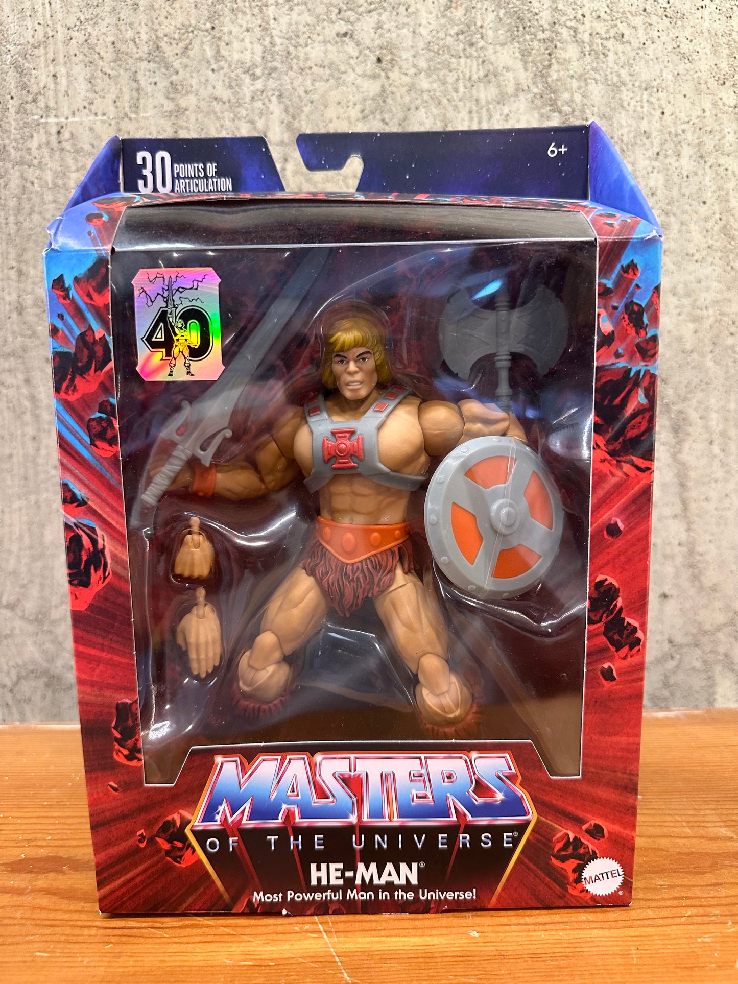 He-Man 40th Anniversary Revelation Action Figure Toy MOTU 2022