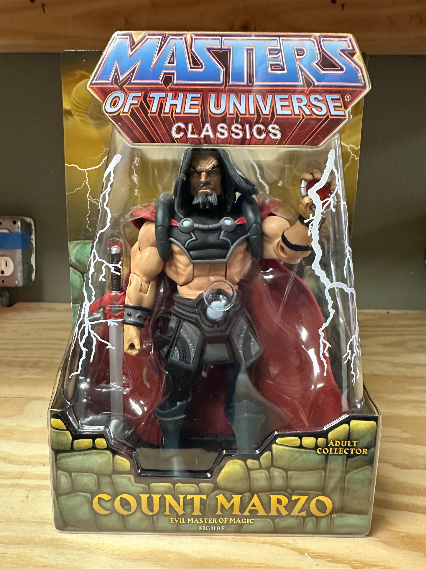 MOTUC Count Marzo Sealed Action Figure Toy Master’s of the Universe MOTU