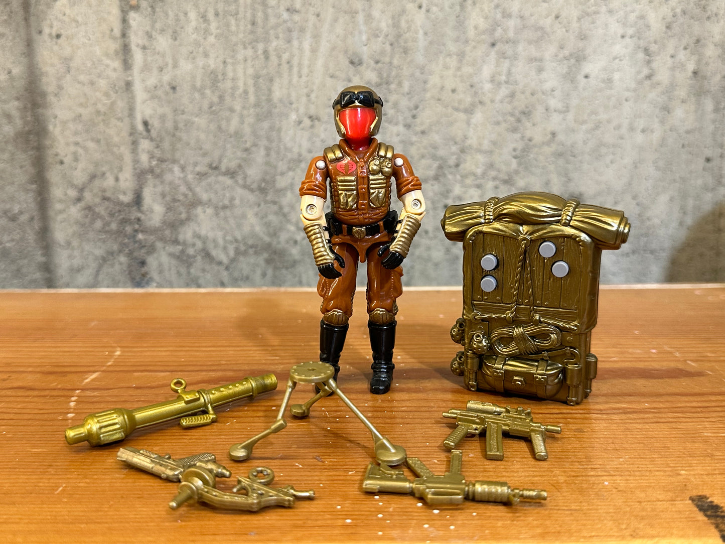 Cobra Viper Sonic Fighters Vintage GI Joe Complete 1990