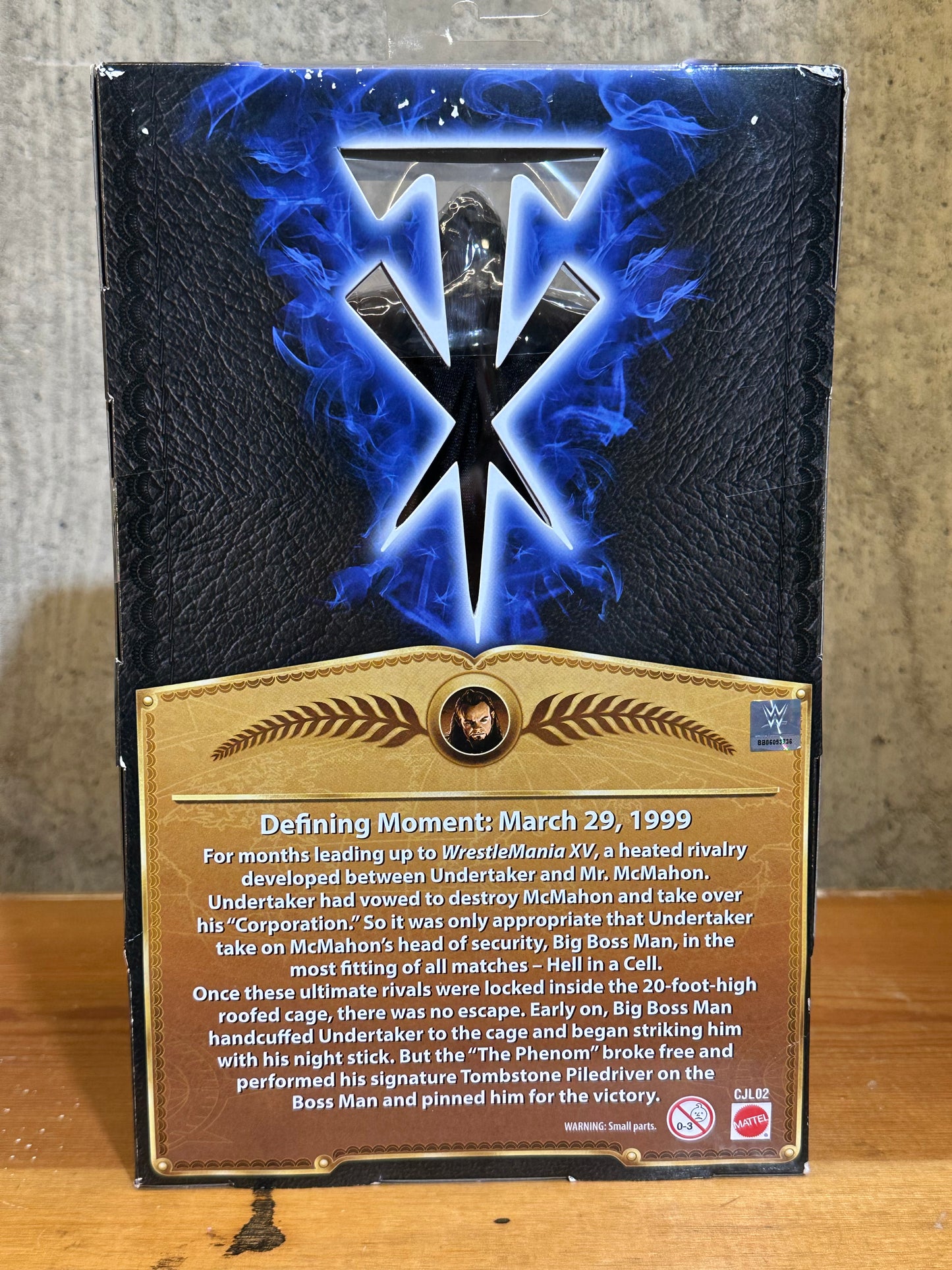 UNDERTAKER WWE Defining Moments Elite Wrestling Action Figure Sealed Box WWF
