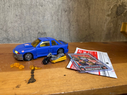 Sideswipe Armada Complete Transformers Action Figure Broken Blaster