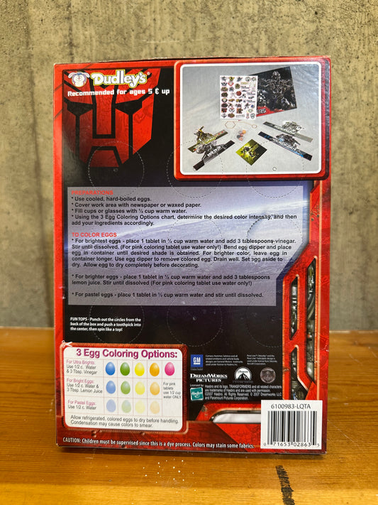 Transformers Movie Easter Egg Decorating Kit