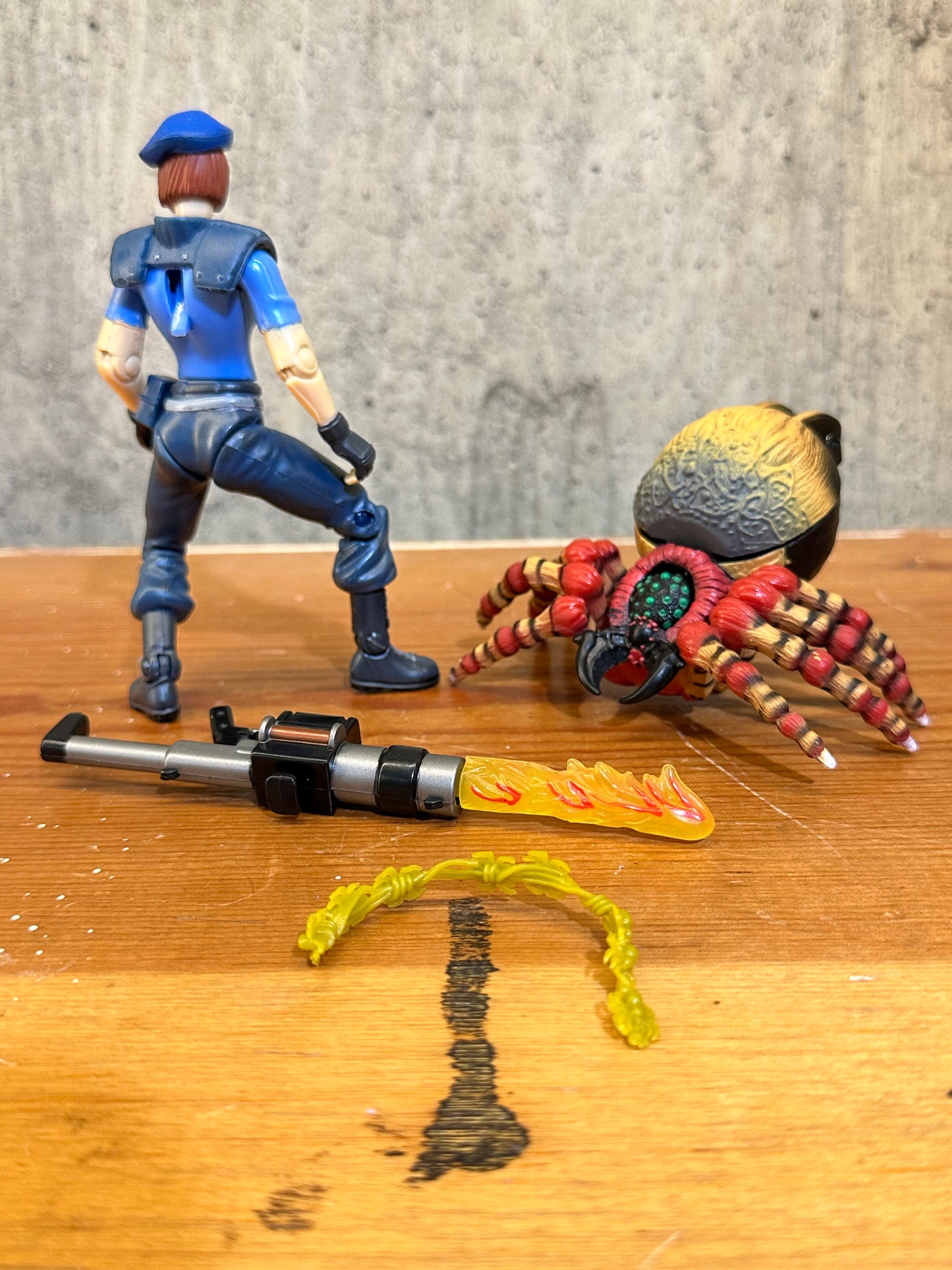 Jill Valentine Toy Biz Resident Evil Marvel Capcom Complete Action Figure Toy Webspinner