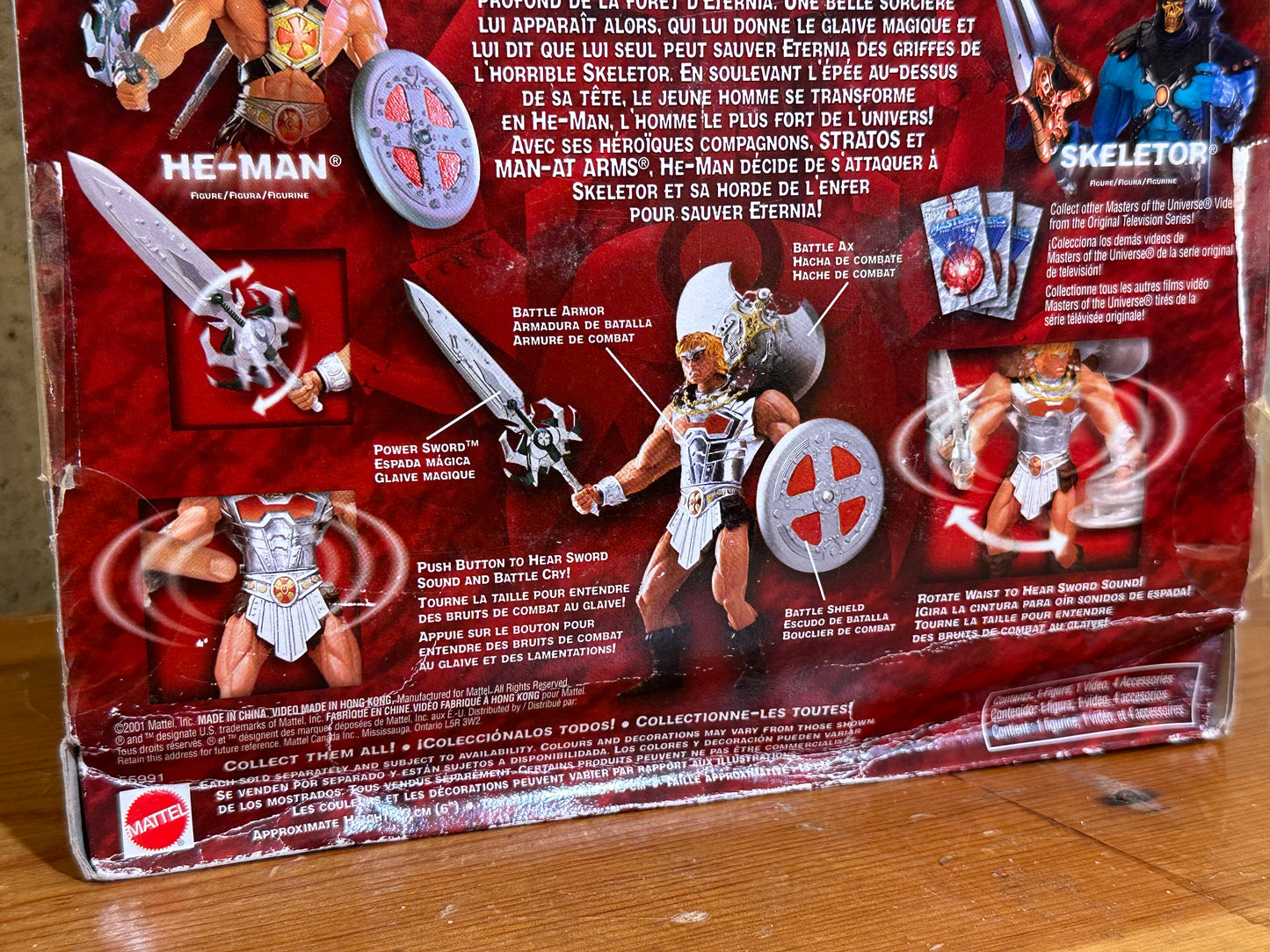 He-Man MOTU 200X Battle Sound with VHS Dragon Invasion