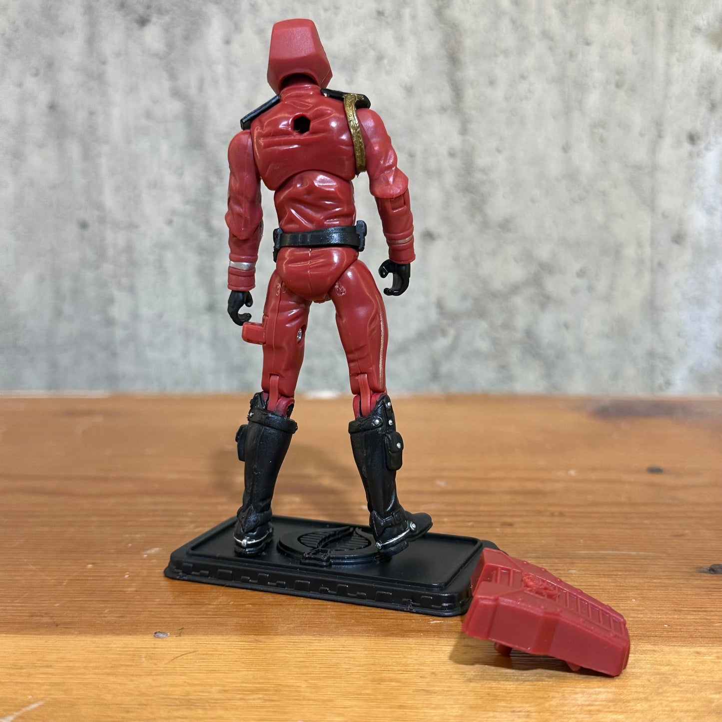 Crimson Guard 25th Anniversary incomplete GI Joe Action Figure 2008