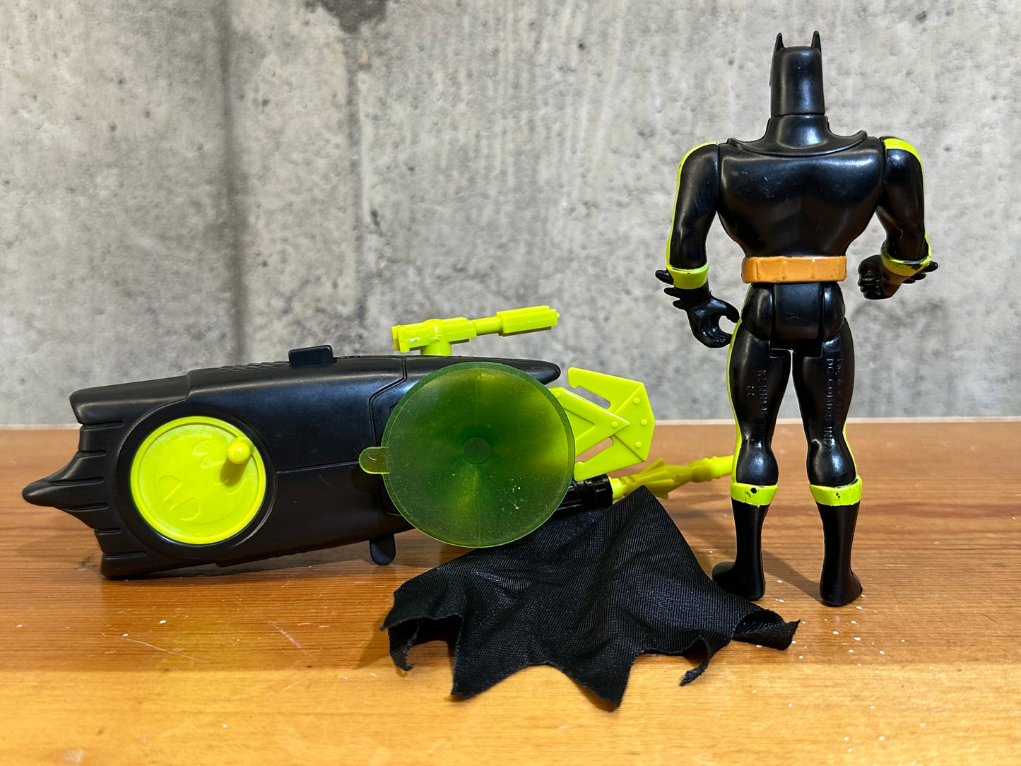 High Wire Batman Vintage 1993 Kenner Batman The Animated Series DC Comics Complete Action Figure Toy