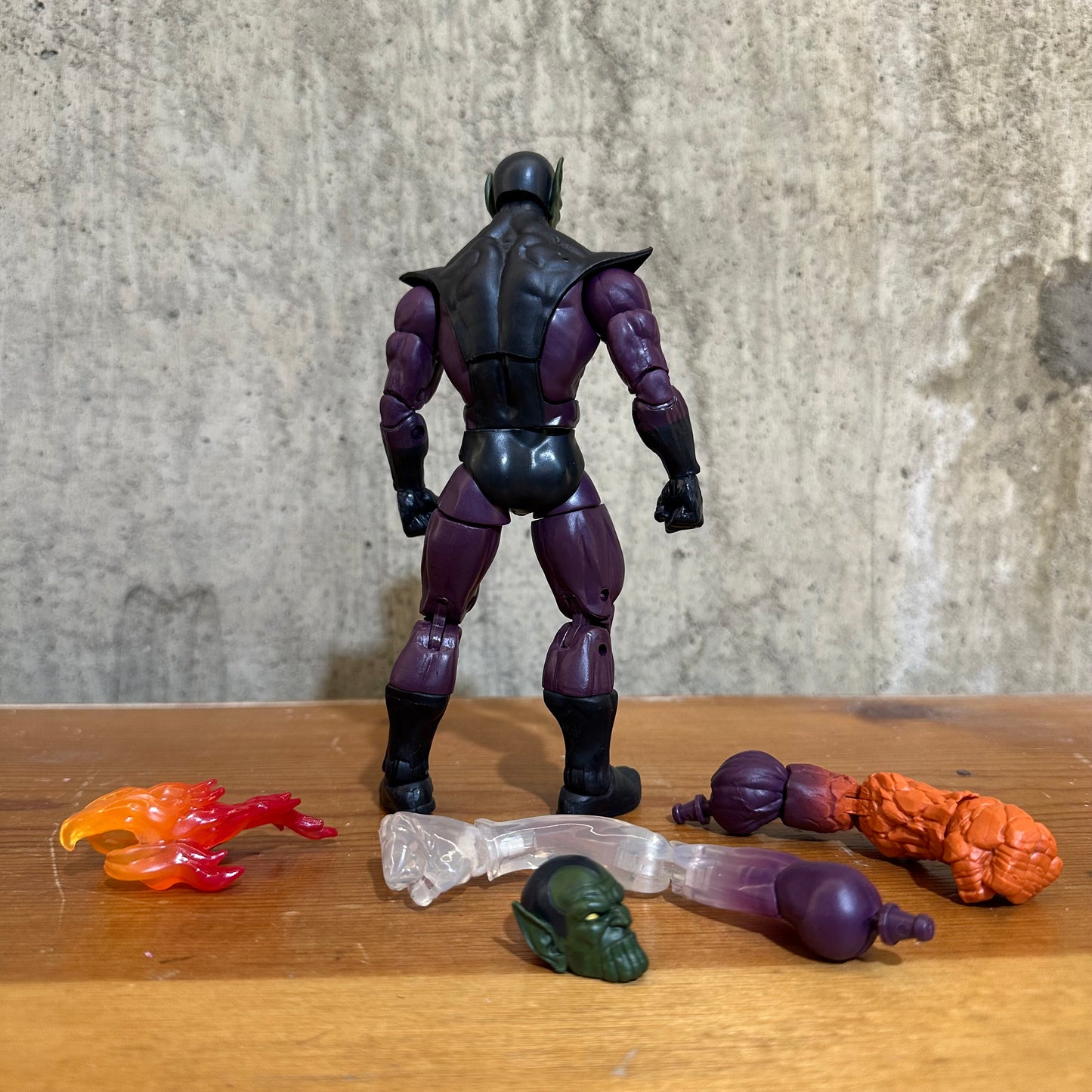 Skrull Marvel Legends Complete BAF Action Figure Toy