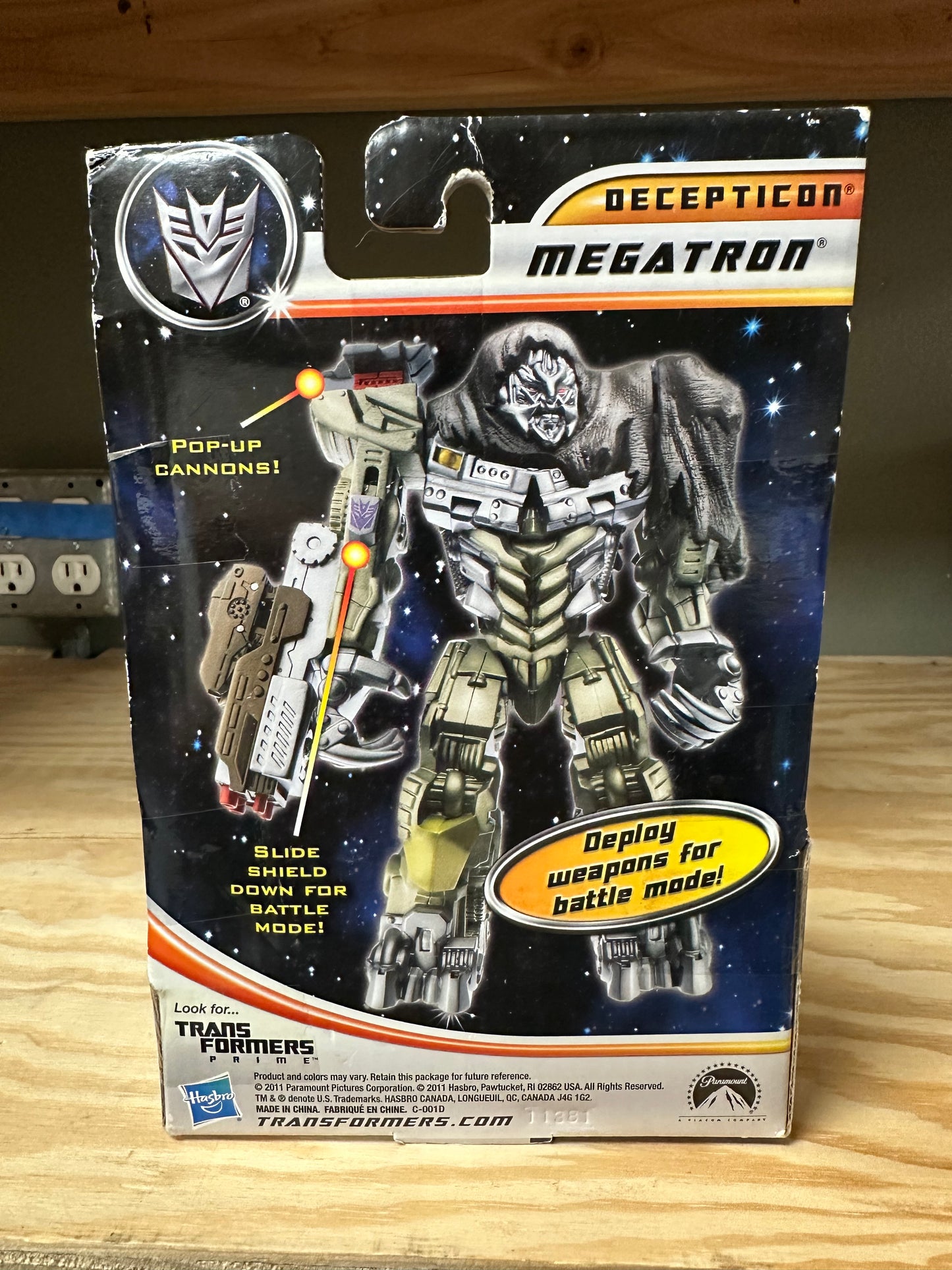 Megatron Transformers Movie DOTM Robo Fighters Action Figure
