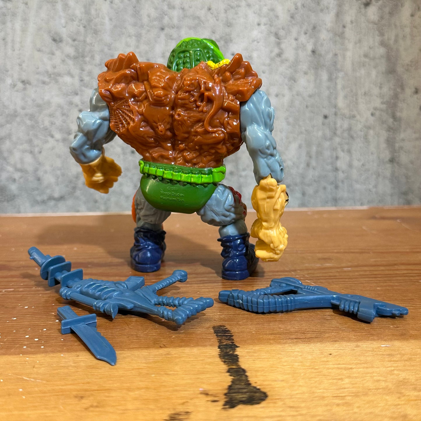 General Traag 1990 TMNT Vintage Ninja Turtles Action Figure Toy Complete