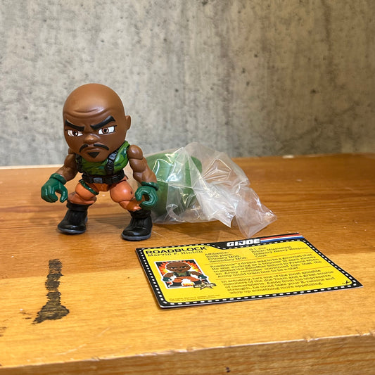 Roadblock GI Joe Loyal Subjects Action Vinyls Complete Figure 2016