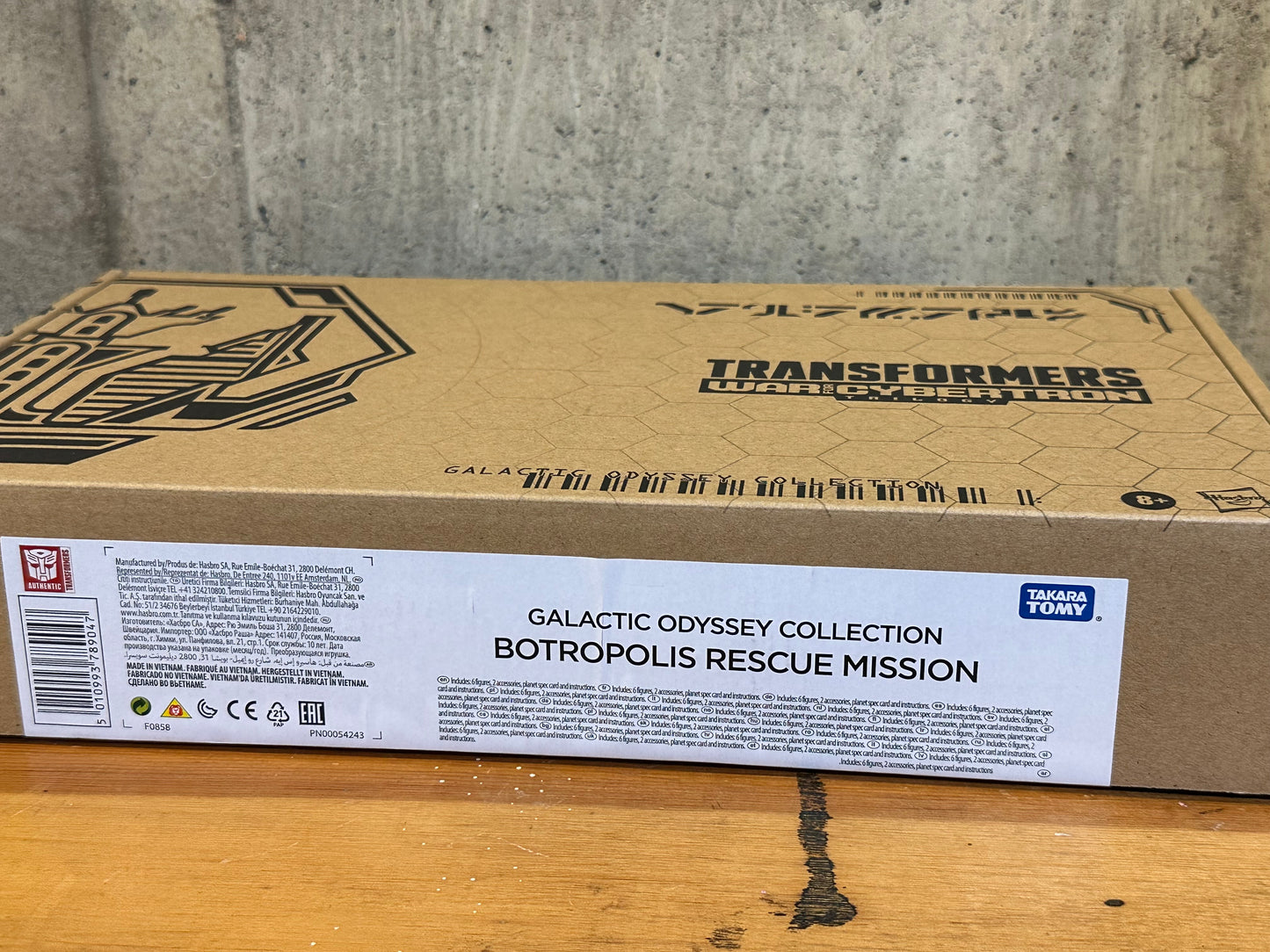 GALACTIC ODYSSEY BOTROPOLIS RESCUE MISSION-War for Cybertron-WFC-Hasbro Sealed Box