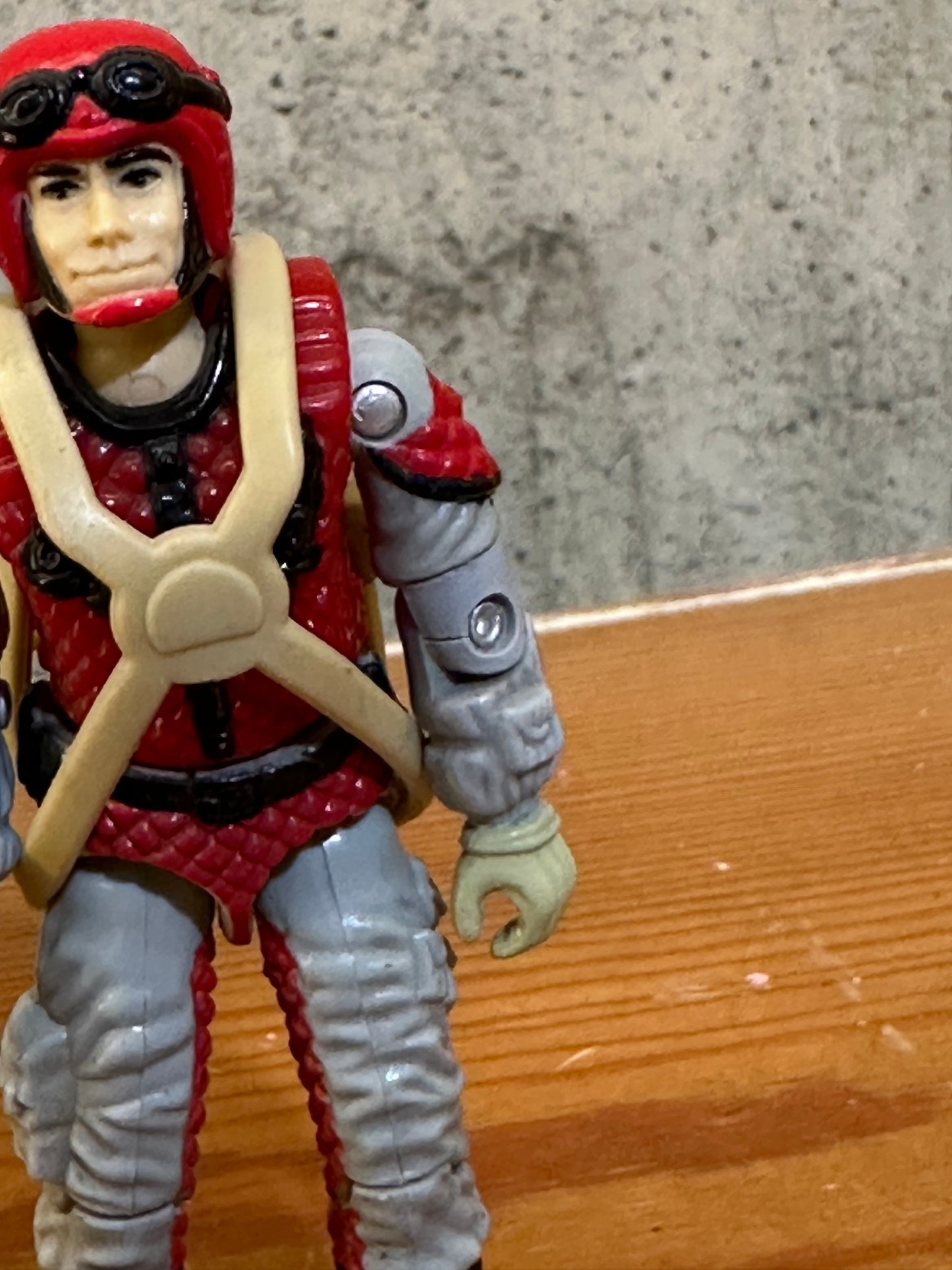 1987 GI Joe Crazy Legs V1 Action Figure 3.75” ARAH Complete