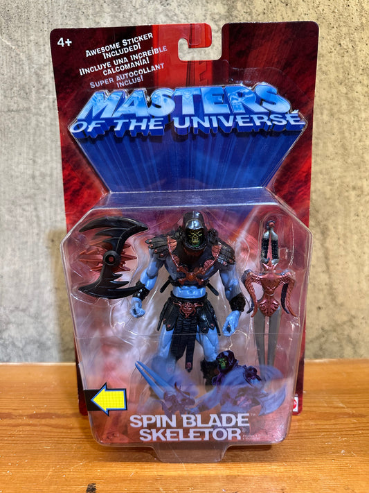 Spin Blade Skeletor MOC MOTU 200X Sealed Action Figure Toy