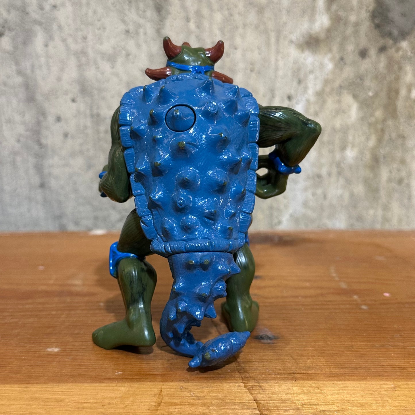 Ankyl Leo 1997 Dino TMNT incomplete with wear Ninja Turtles figure