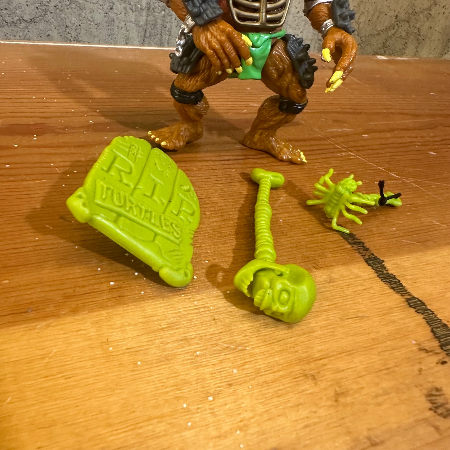 Rahzar TMNT Complete Vintage Ninja Turtles Action Figure Toy