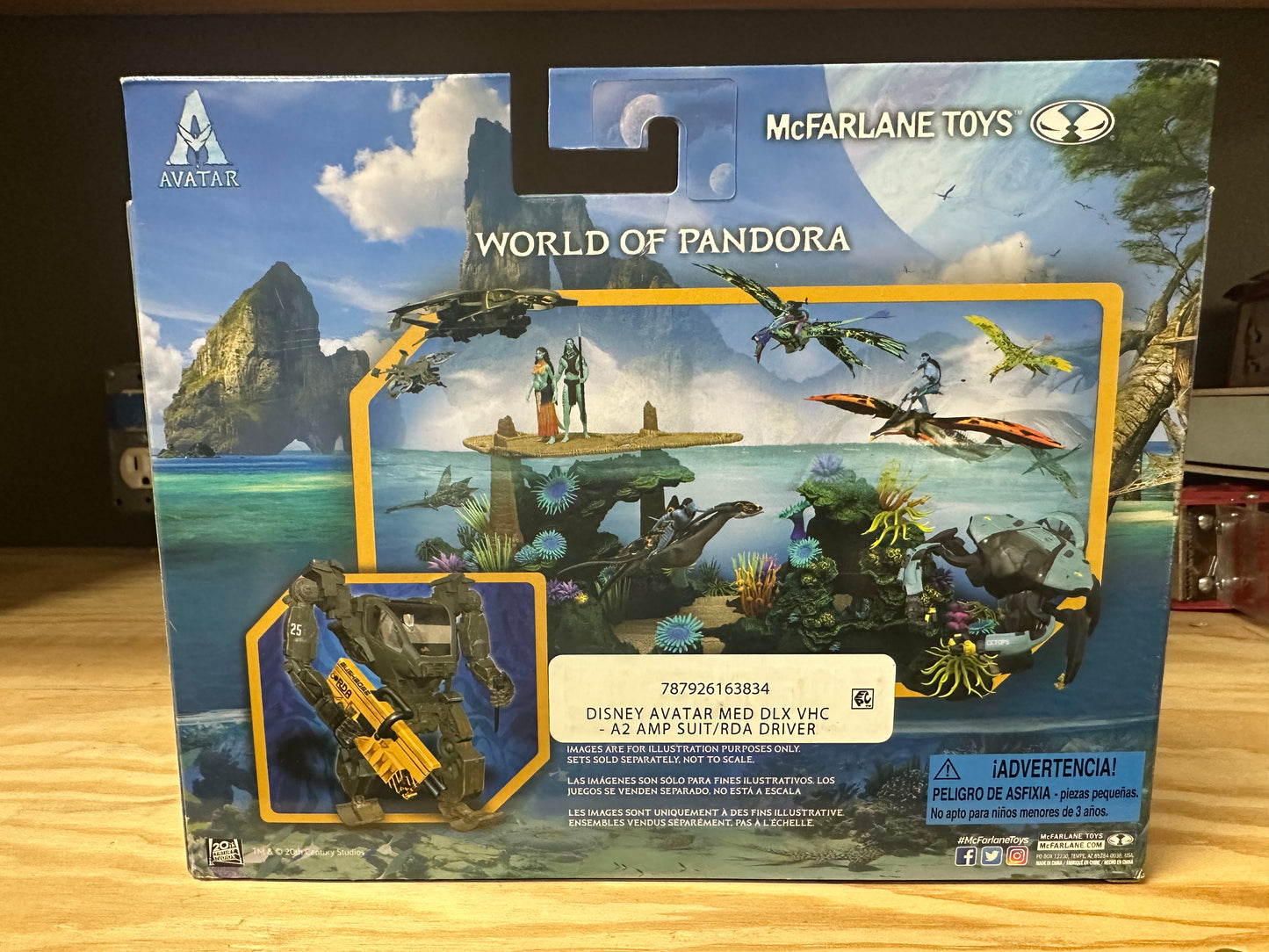 Amp Suit with RDA Driver McFarlane Avatar Minis Sealed Set