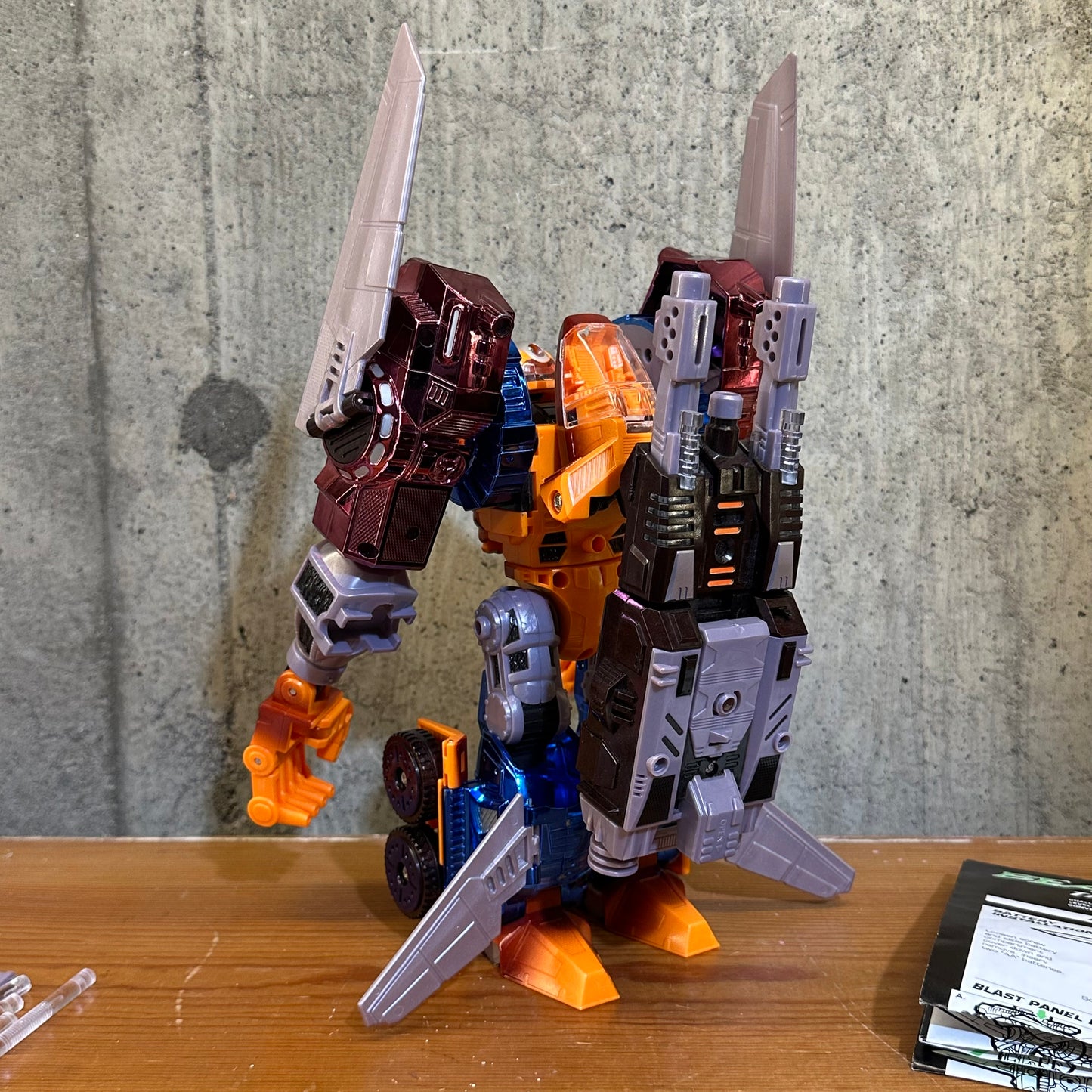 Optimal Optimus Heroic Maximal Beast Wars Transformers 1997 Complete Action Figure Robot Toy