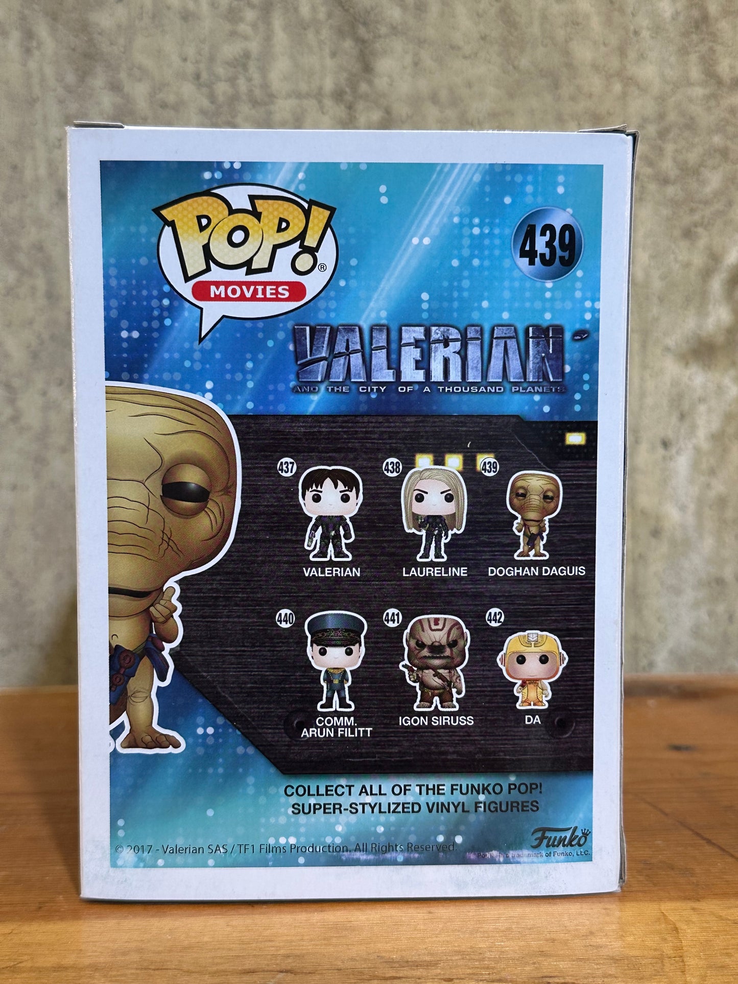 Doghan Daguis Funko Pop 439 Valerian