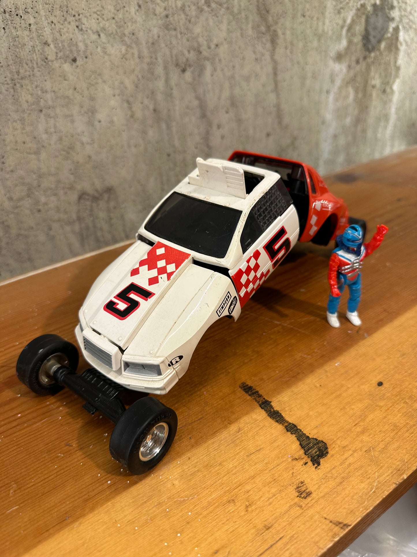 Razorback M.A.S.K. complete Kenner Adtion Figure Toy Brad Turner