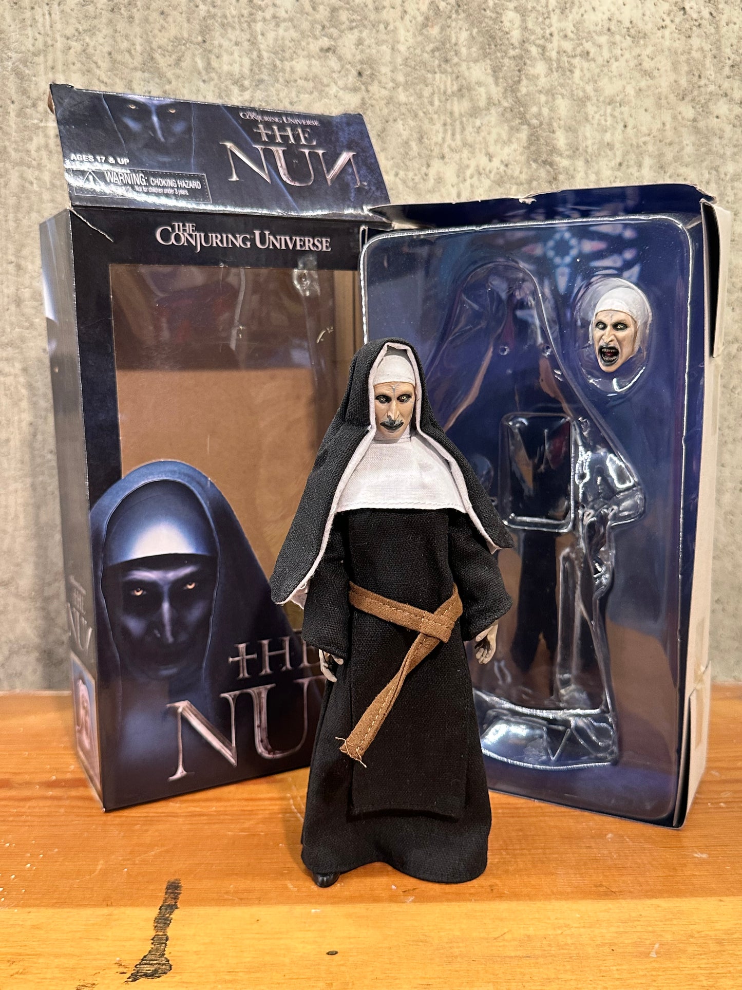 The Nun Neca Action Figure the Conjuring Universe Open Box