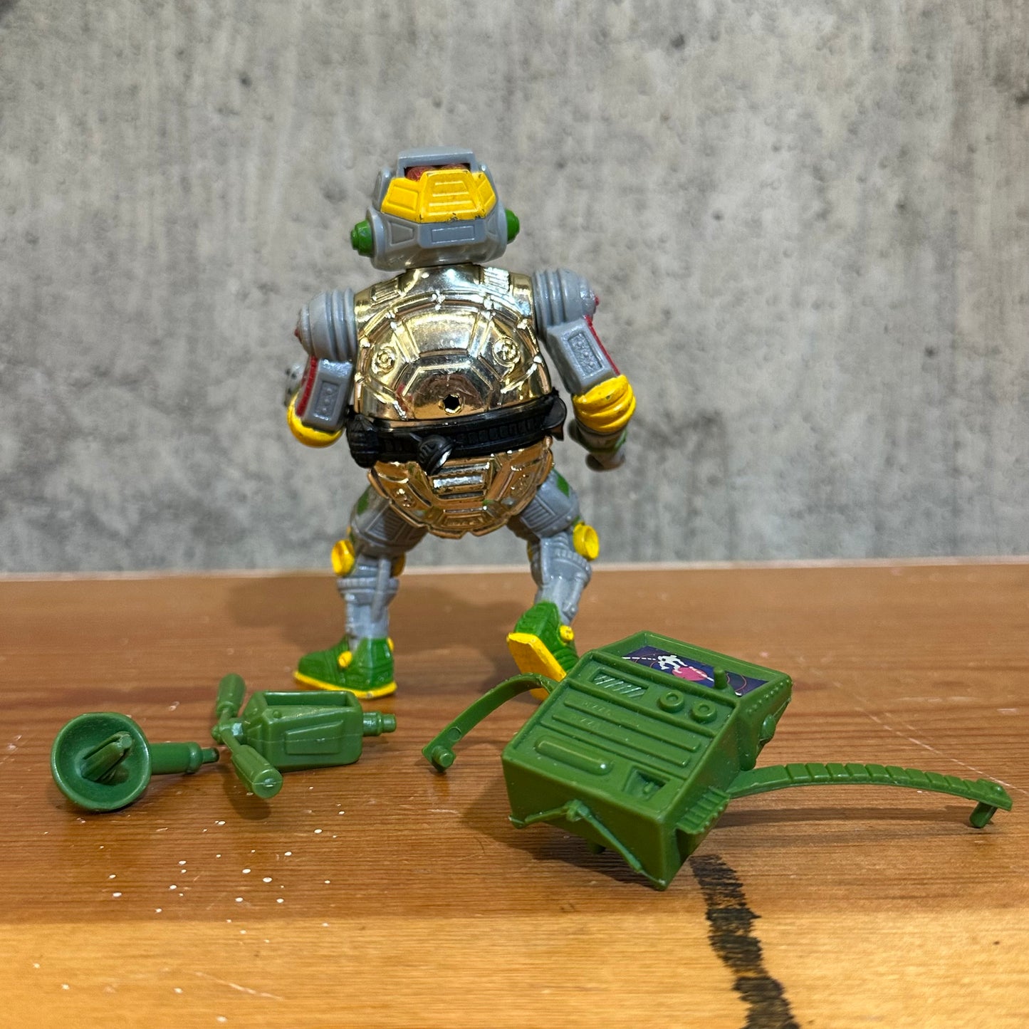 Metalhead 1989 TMNT Complete Vintage Ninja Turtles Action Figure Toy