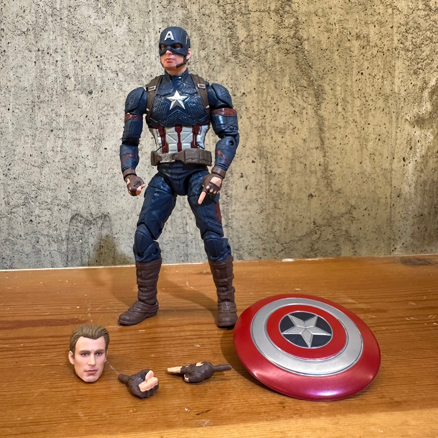 Captain America Marvel Legends End Game Complete 6” Action Figure Toy