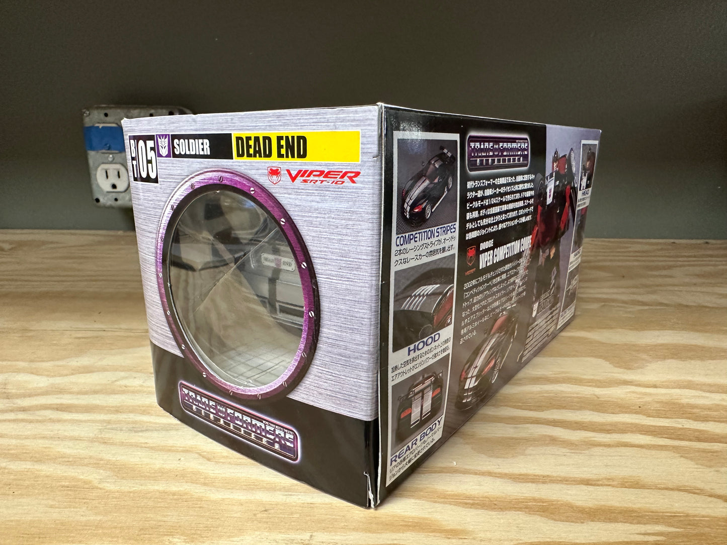 Dead End Transformers Binaltech BT-05 Sealed Action Figure Toy Dodge Viper