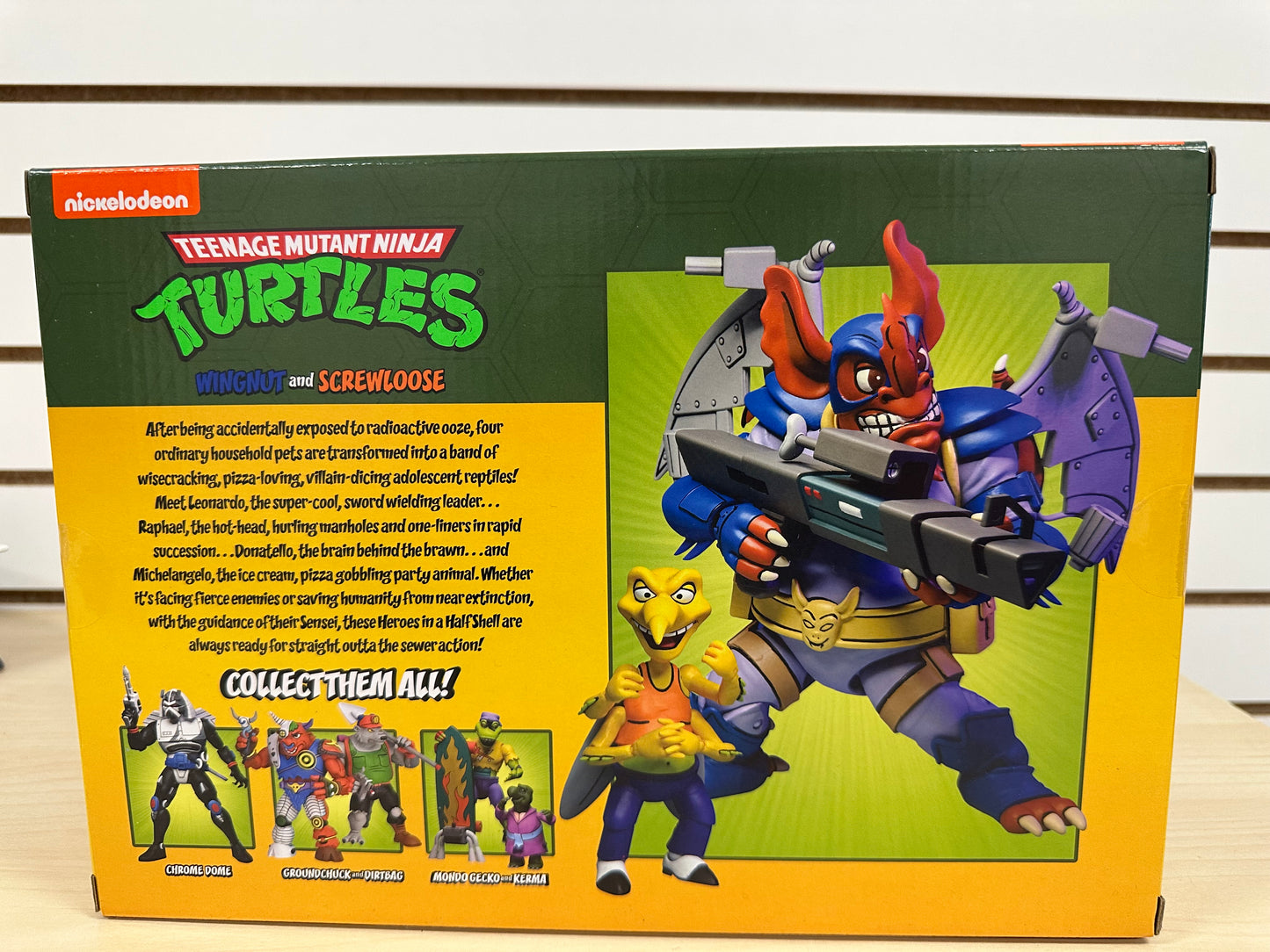 Wingnut & Screwloose Neca TMNT Ninja Turtles Sealed Action Figure Toy