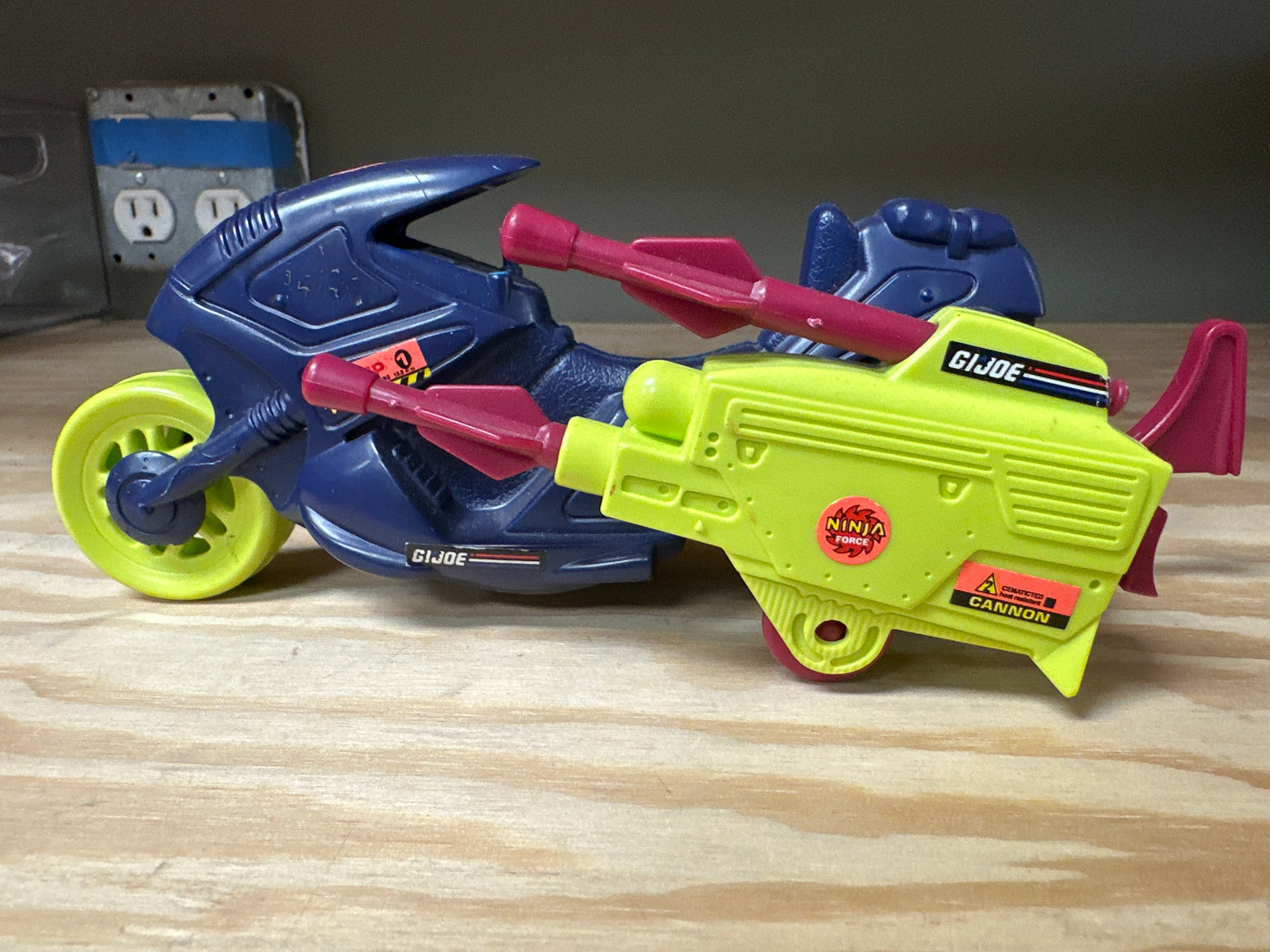 Ninja Lightning Cycle GI Joe Ninja Force Motorcycle