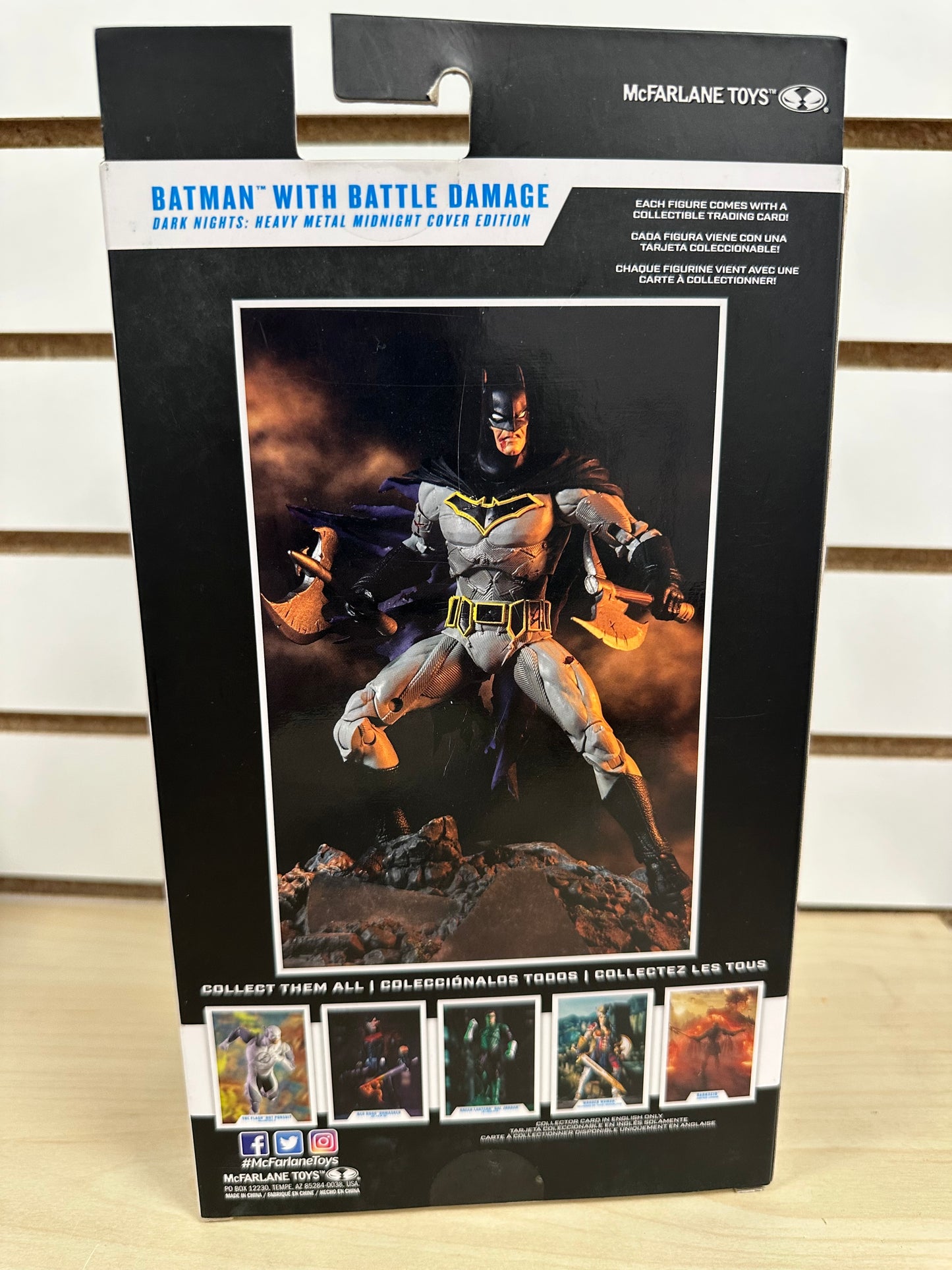 Batman with Battle Damage DC Comics Sealed Action Figure Toy