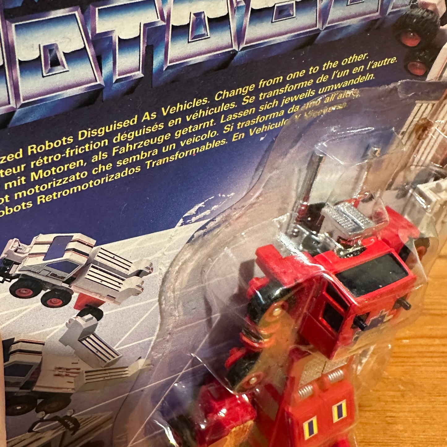 Mega MotoBot Dyno Drive 8544 KO Transformer Vintage Toy Robot Ladder Fire Truck May Tat Toy