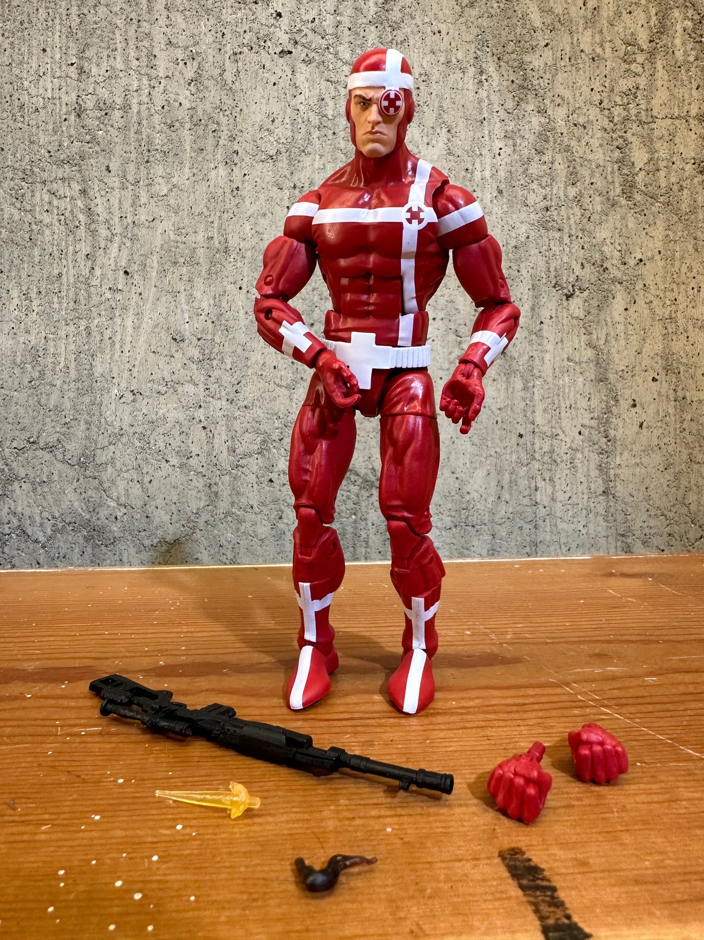Crossfire Marvel Legends Series Cassie Lang BAF Wave Hasbro incomplete