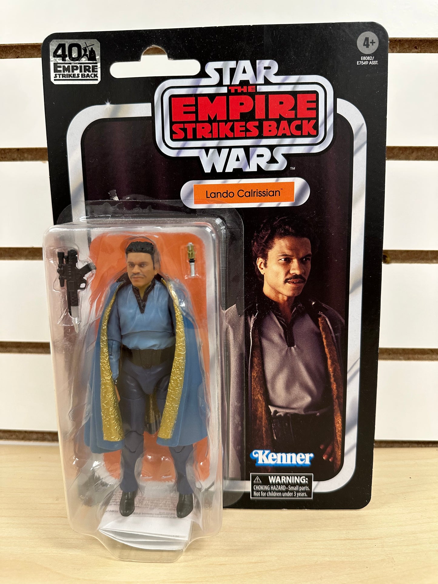 Lando Caleissian Bespin Star Wars black series 40th Anniversaey Action Figure Toy