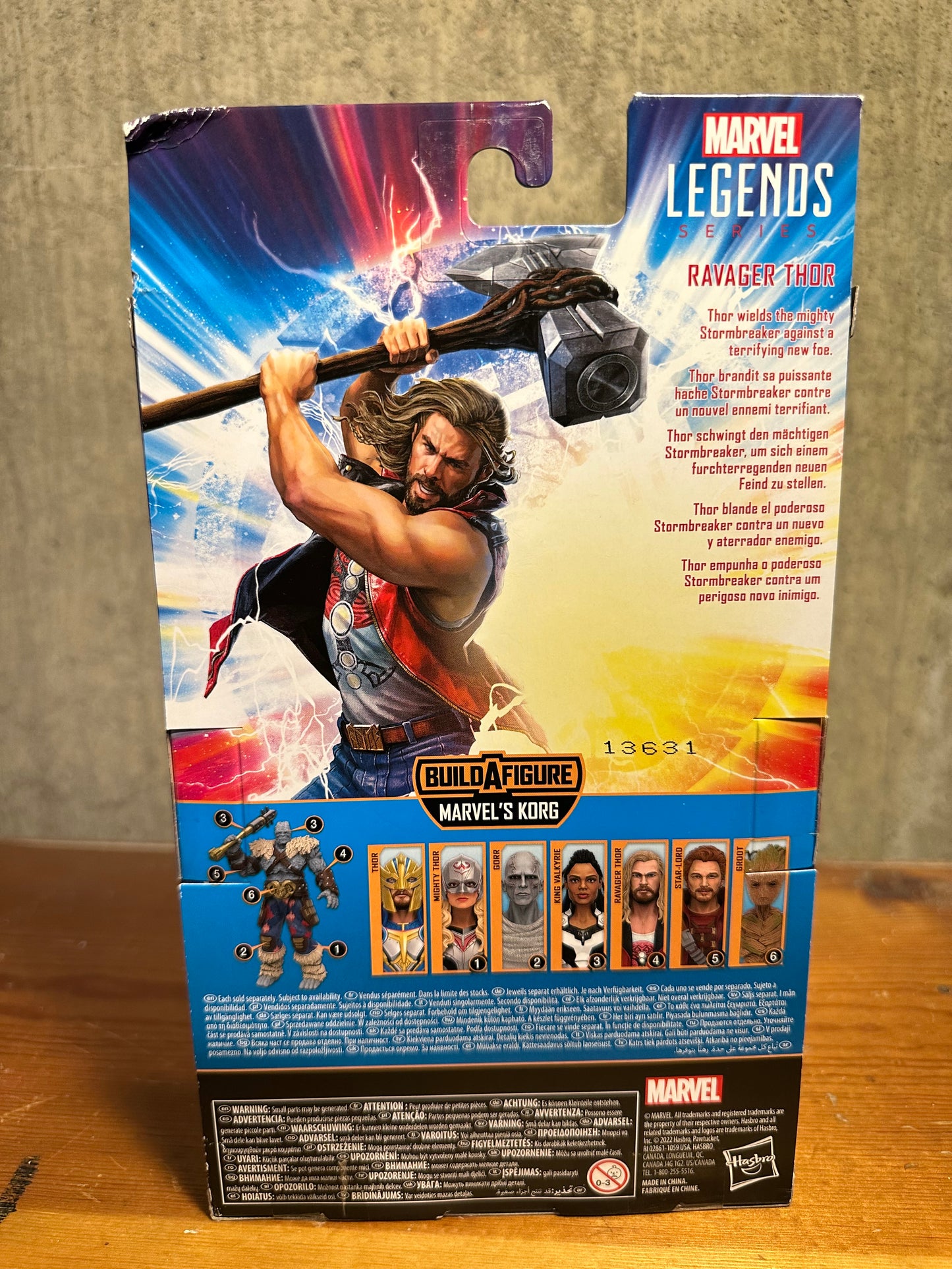Ravager Thor Marvel Legends Sealed Action Figure Toy 6”