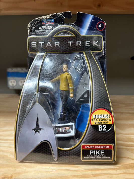 Pike Galaxy Collection Star Trek Movie Sealed Damaged Box Action Figure